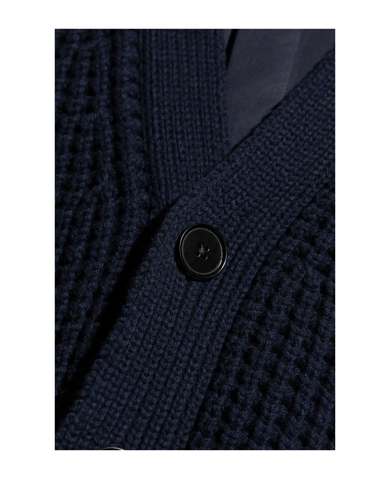 Jil Sander Wool Cardigan - BLUE