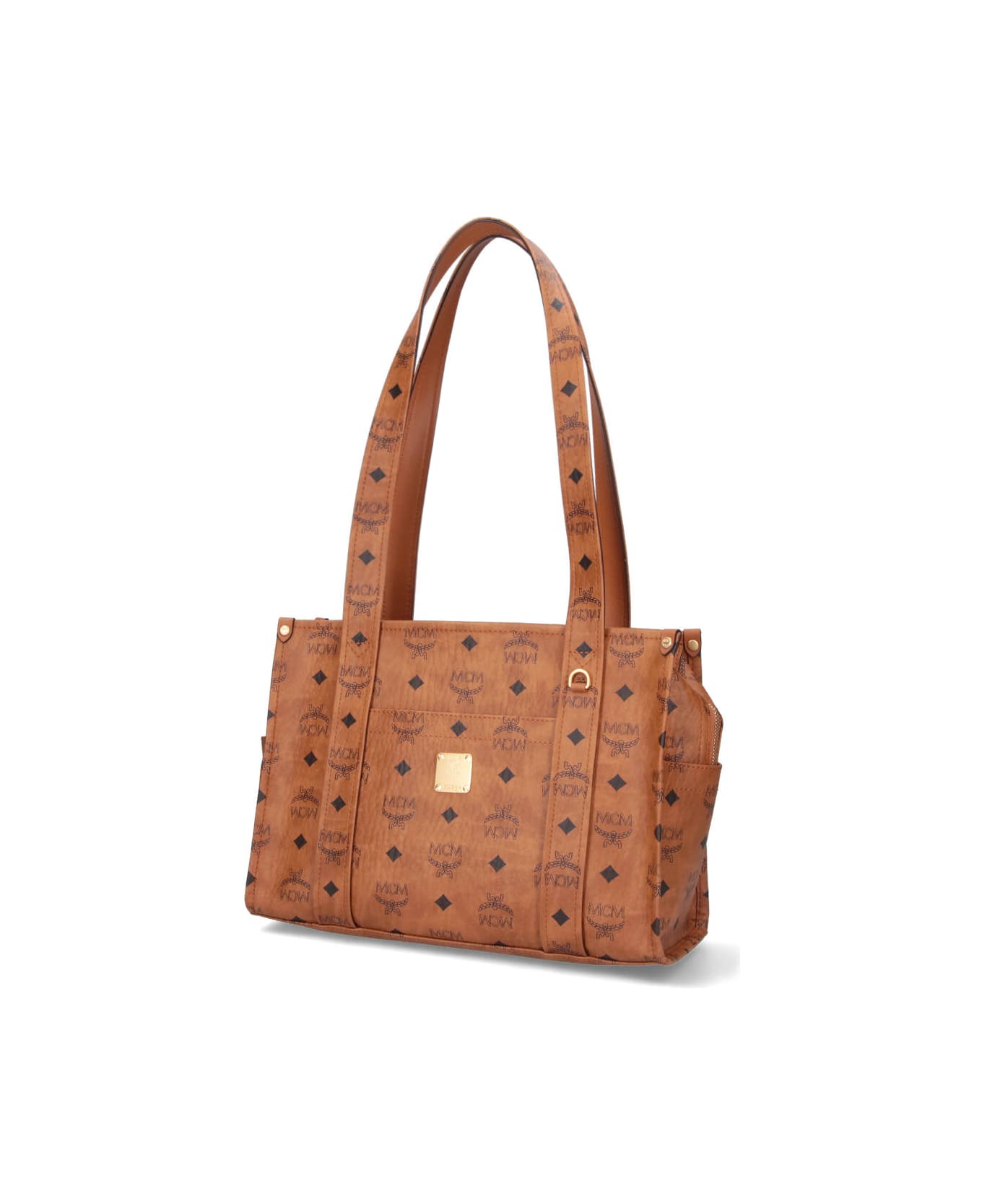 MCM 
aren
 Tote Bag - Brown