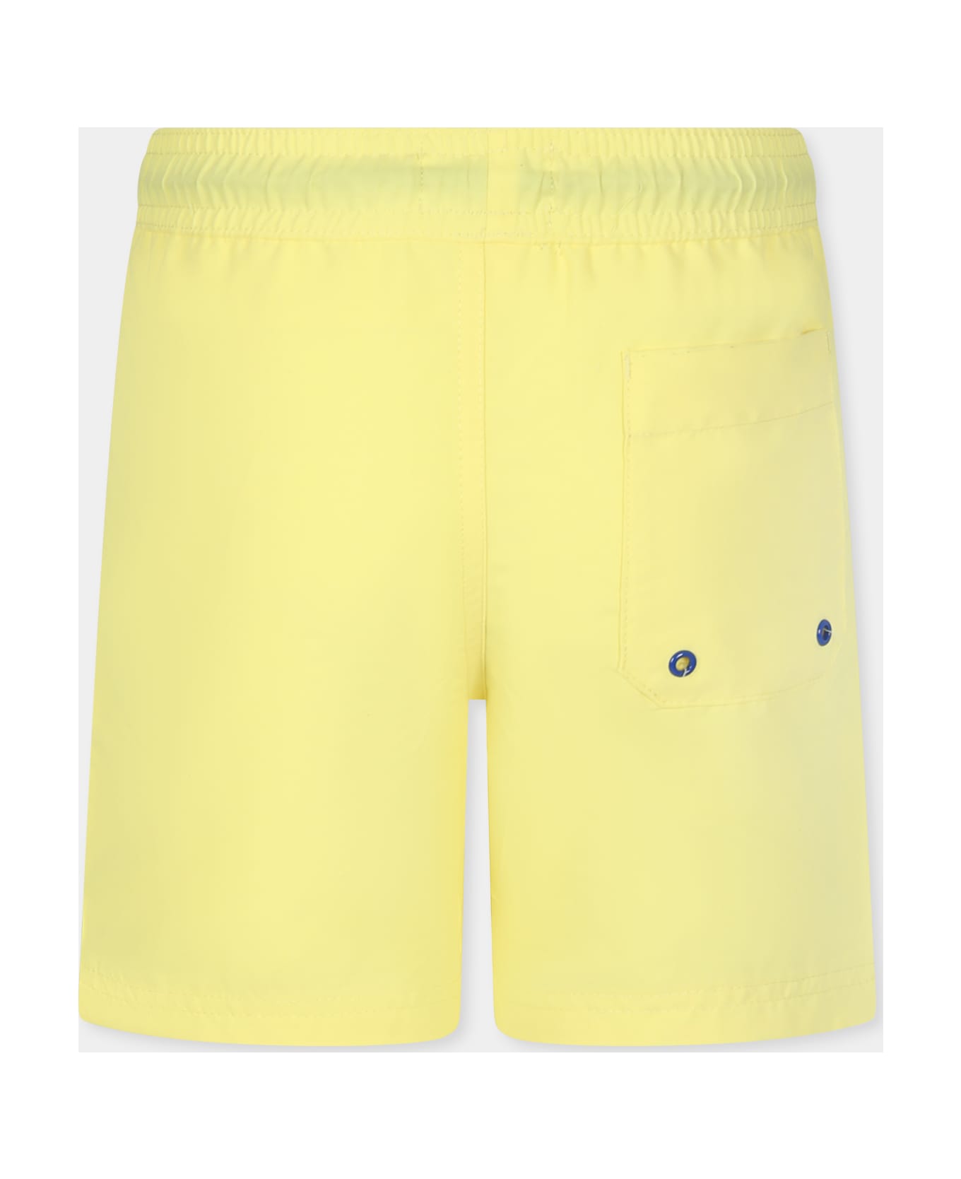 Timberland Yellow Swim Shorts For Boy With Tree - Yellow