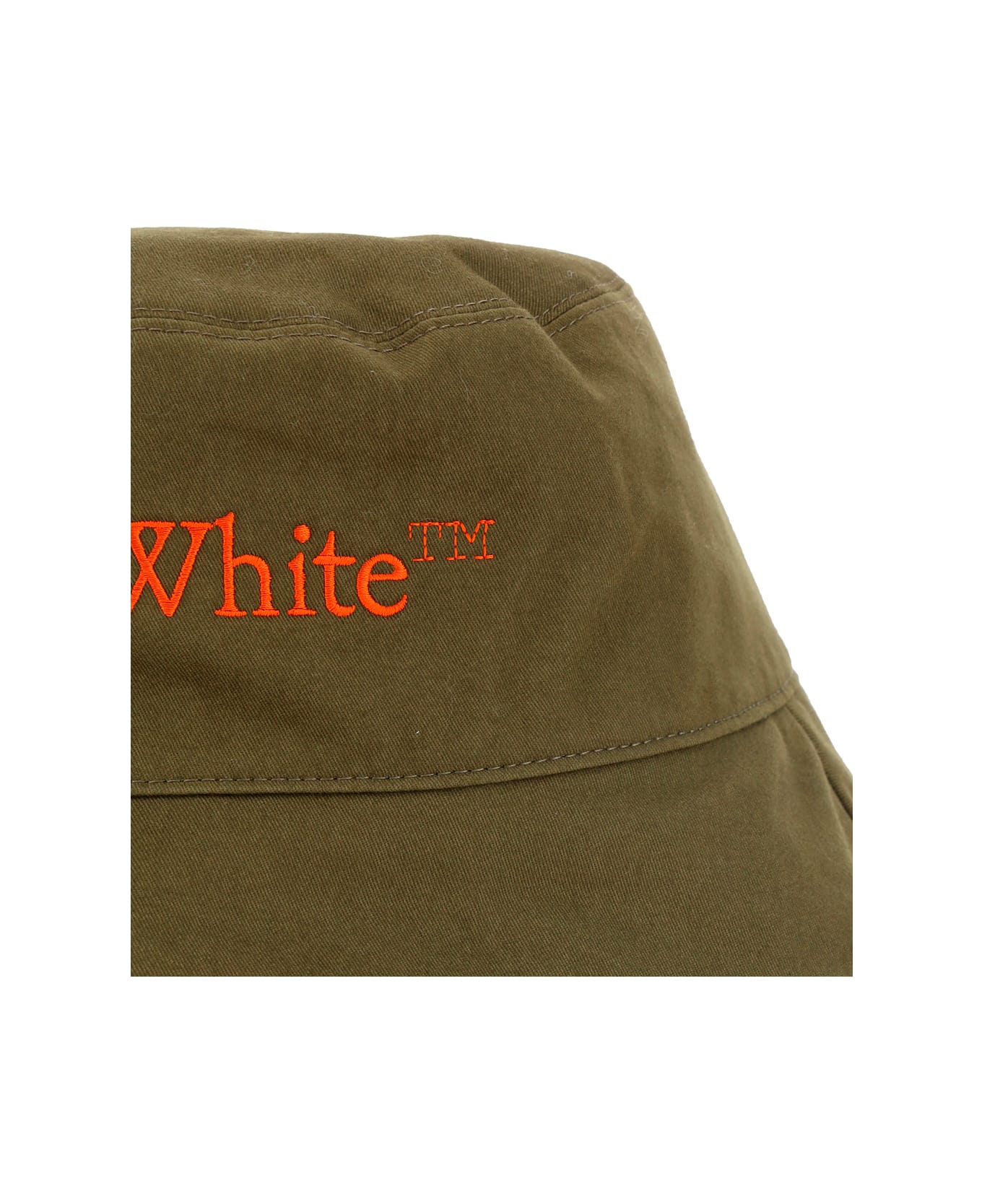 Off-White Bookish Bucket Hat - Army Green