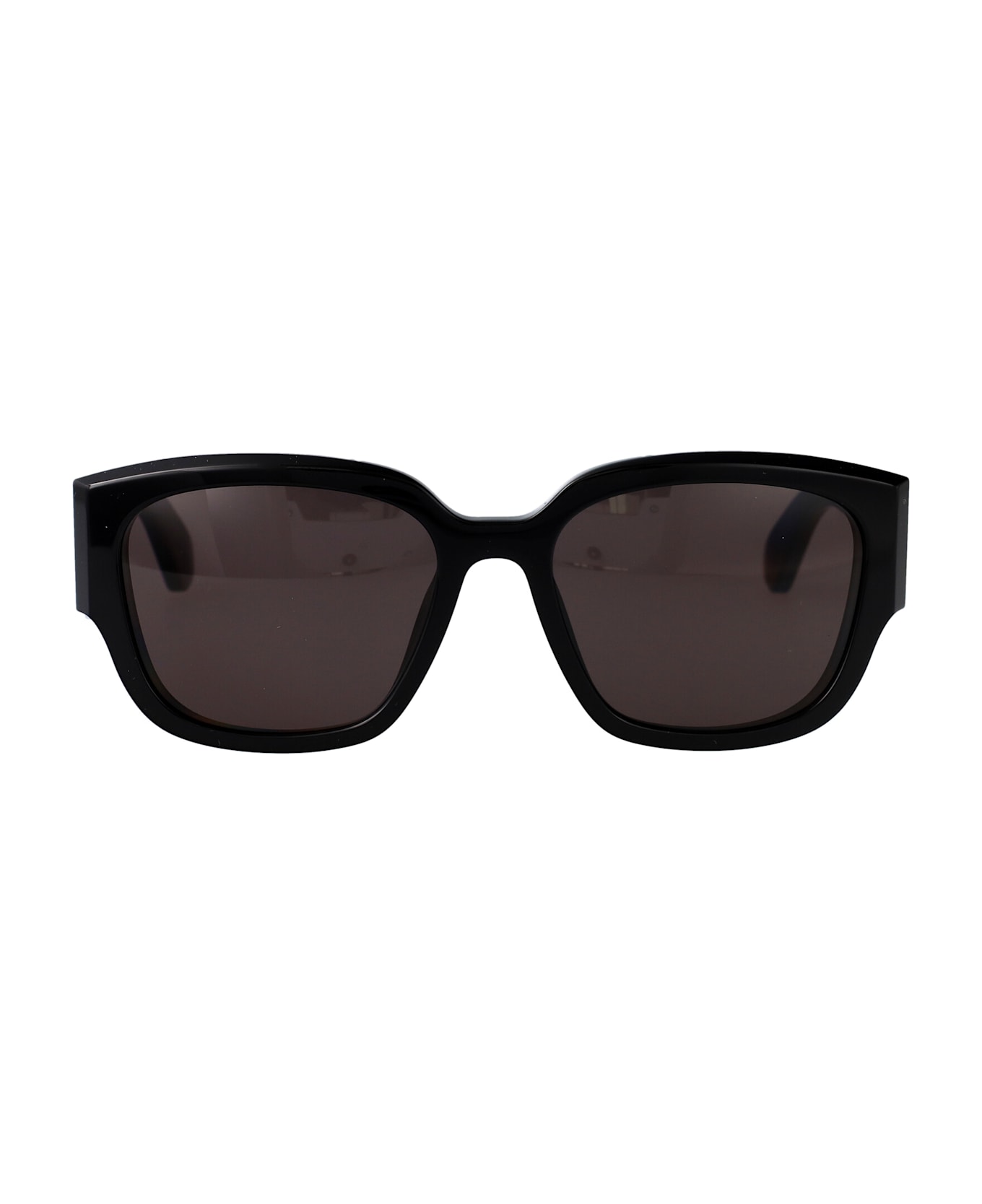 Alexander McQueen Eyewear Am0468s Sunglasses - BLACK-BLACK-GREY