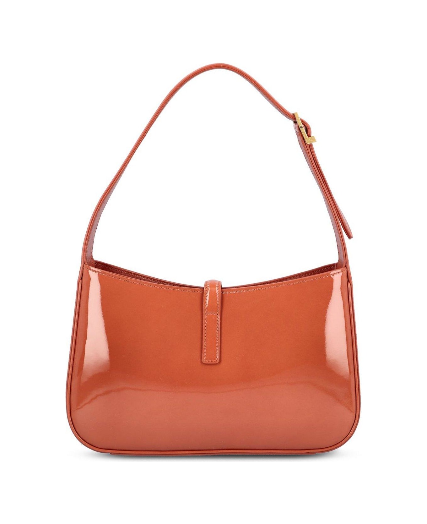 Saint Laurent Le 5 à Logo Plaque Shoulder Bag - Pink