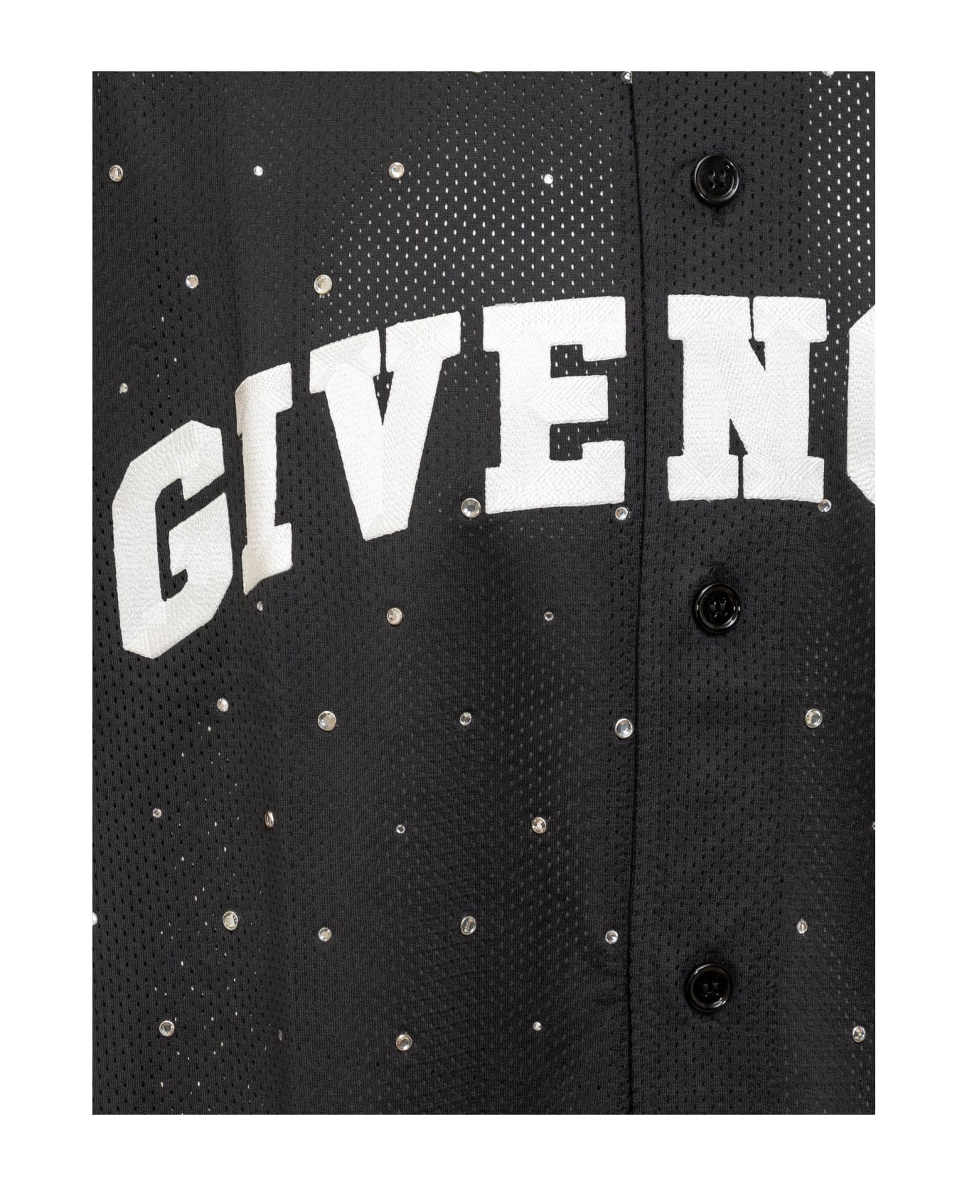 Givenchy Baseball Oversized T-shirt - Black シャツ