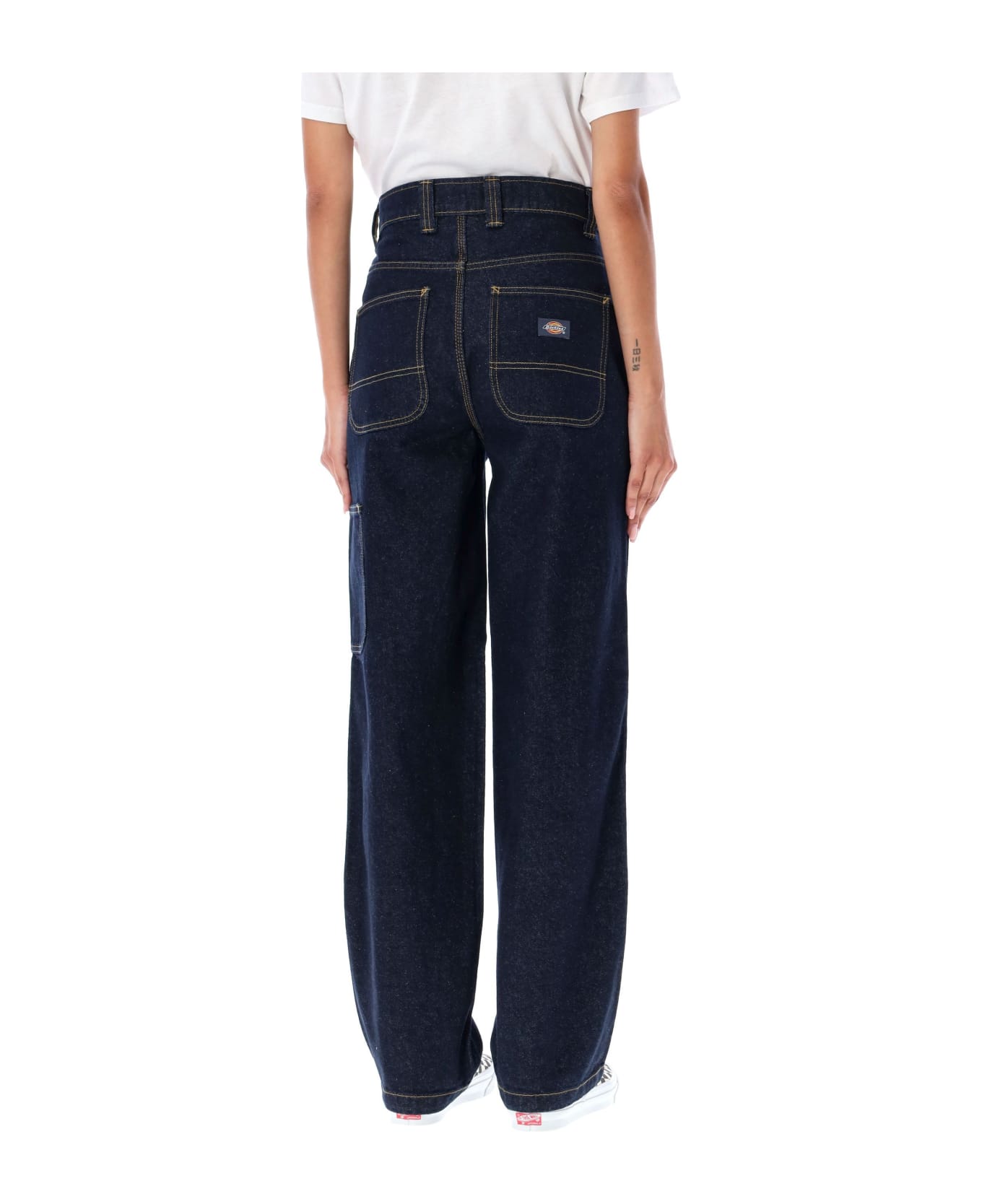 Dickies Madison Double Knee Jeans - BLUE RINSED
