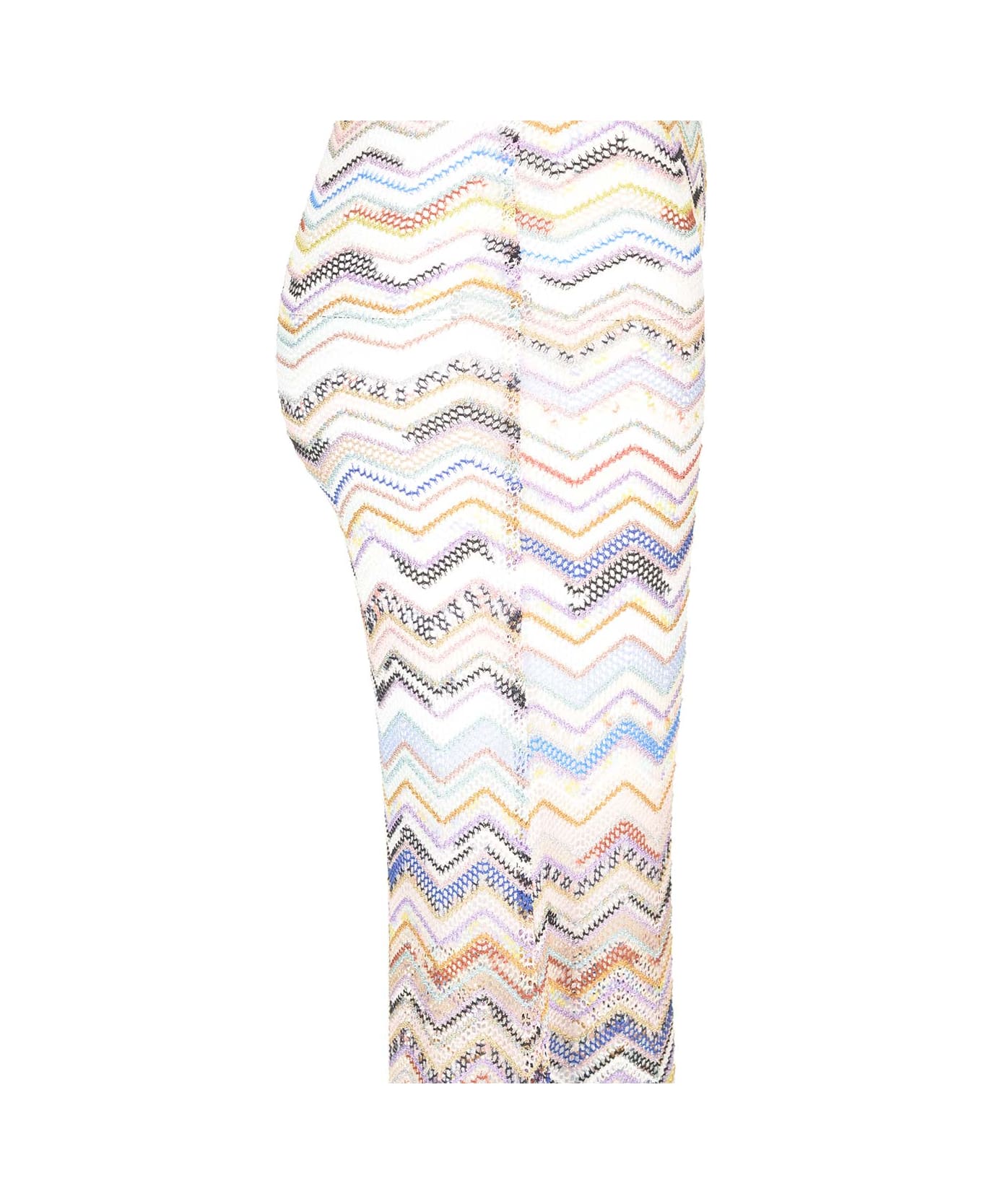 Missoni Viscose Knit Trousers - Multicolor
