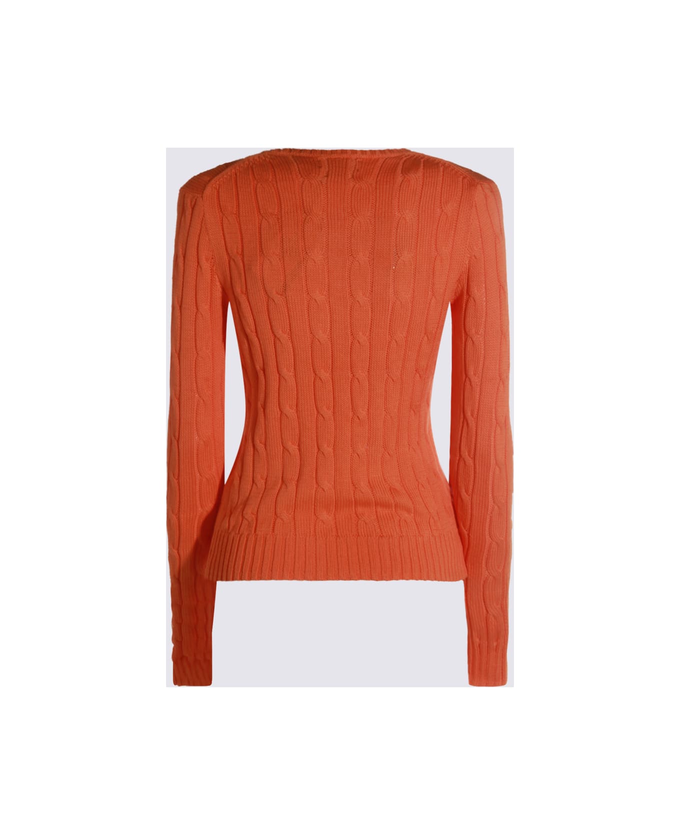 Polo Ralph Lauren Orange Cotton Knitwear - SUN ORANGE