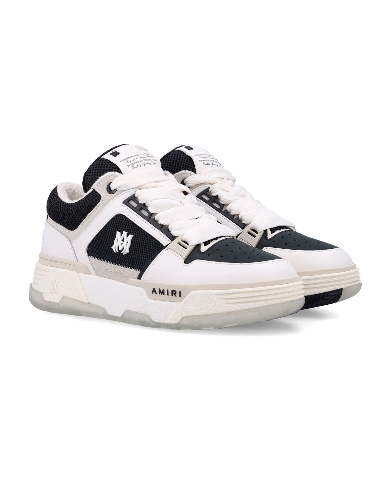 AMIRI Ma-1 Sneakers - BLACK ALABASTER