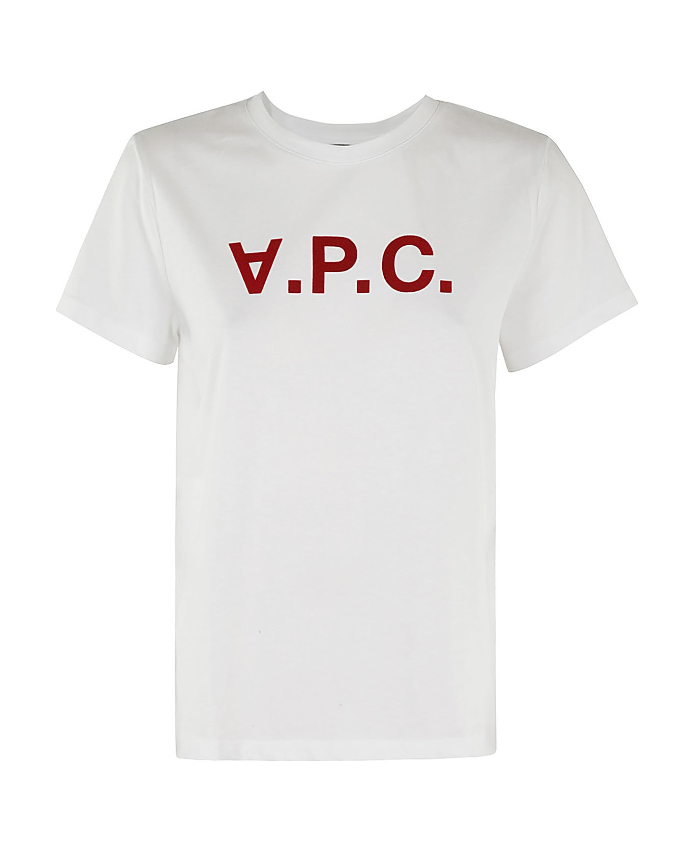 A.P.C. T-shirt - Blanc Rouge