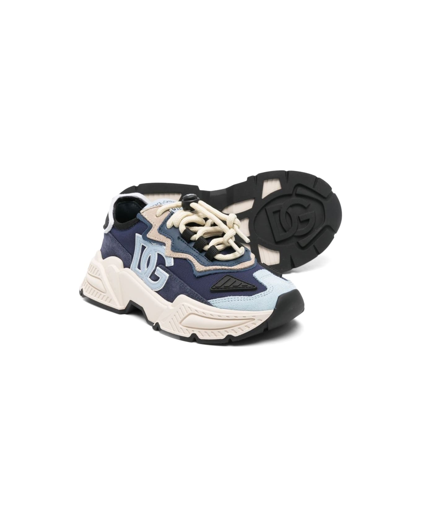 Dolce & Gabbana Low Lace-up Sneaker - MULTICOLOUR