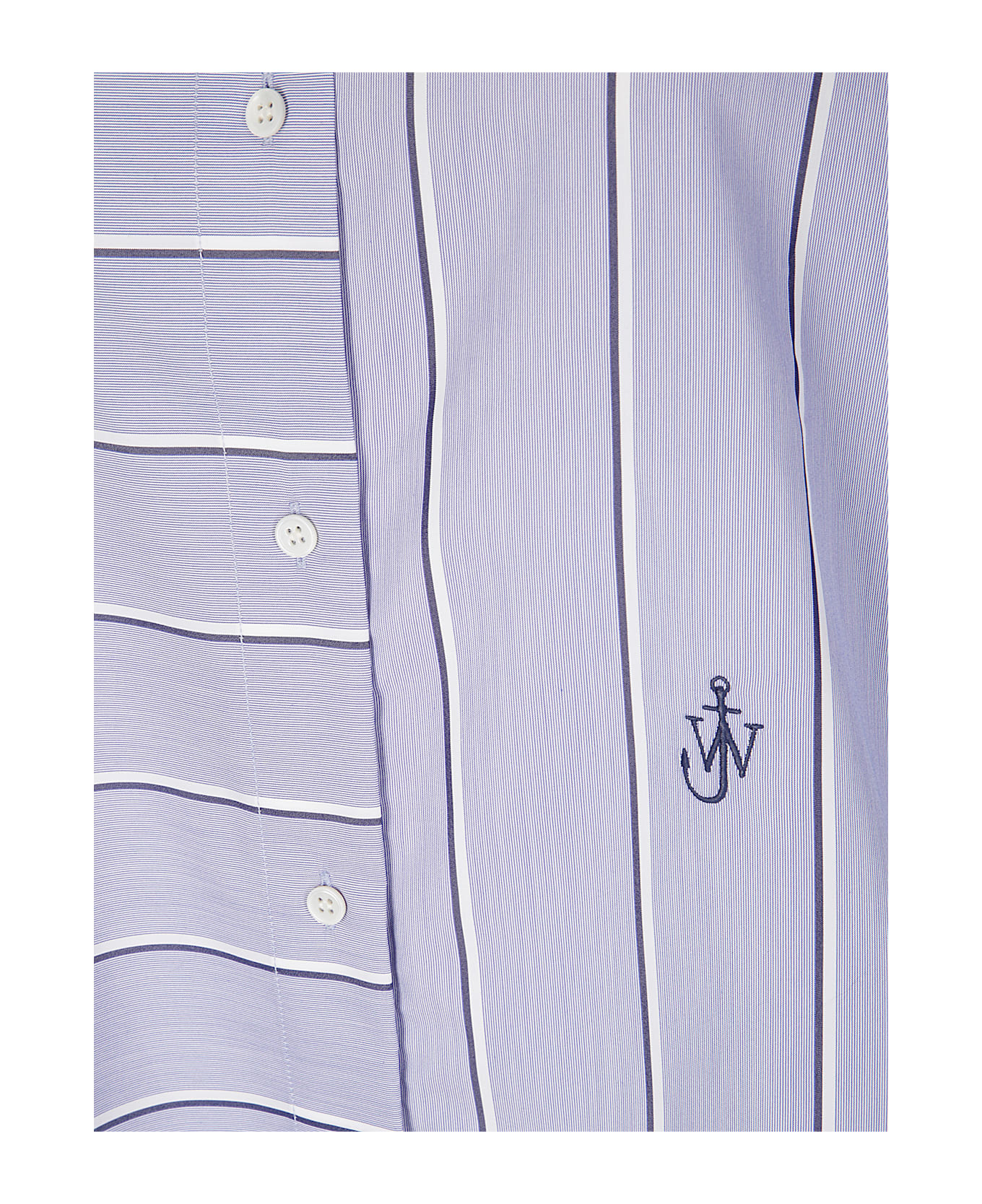 J.W. Anderson Patchwork Dress - GLACIER BLUE