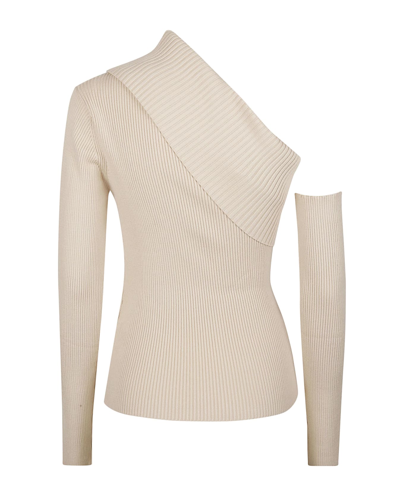 Federica Tosi Asymetrical Sweater - Crema
