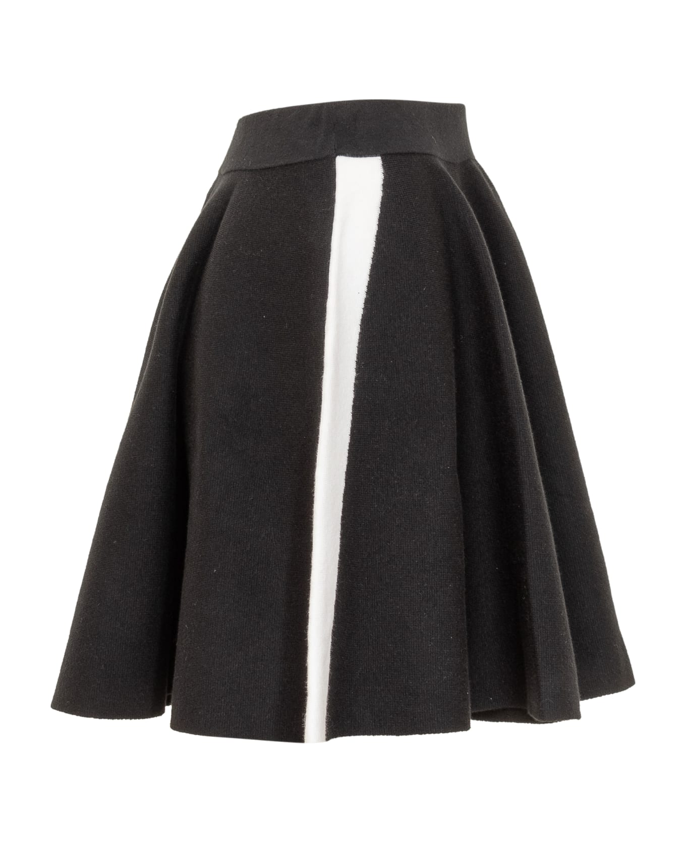 J.W. Anderson Contrast Line Skirt - BLACK