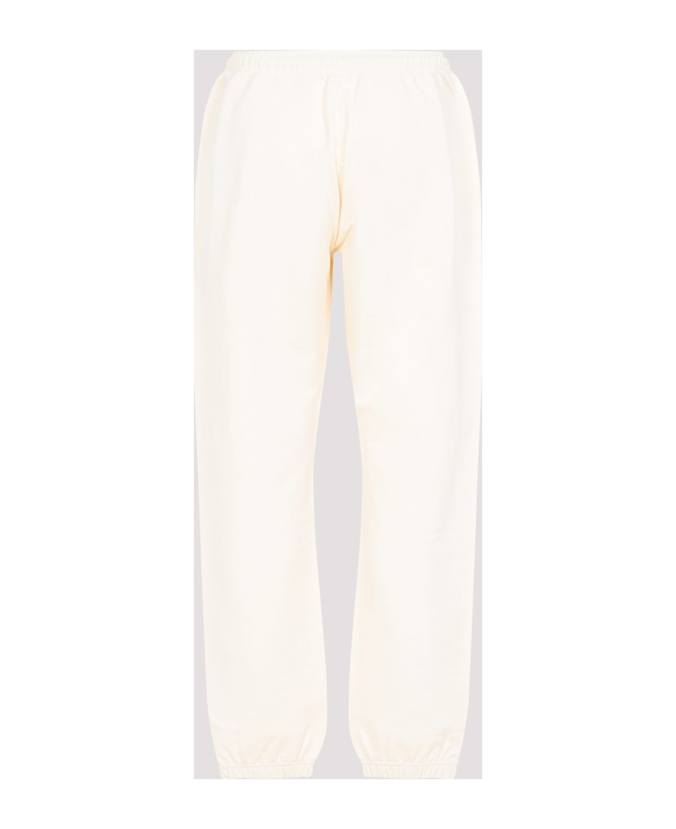 Moncler Logo Patch Drawstring Sweatpants - Natural