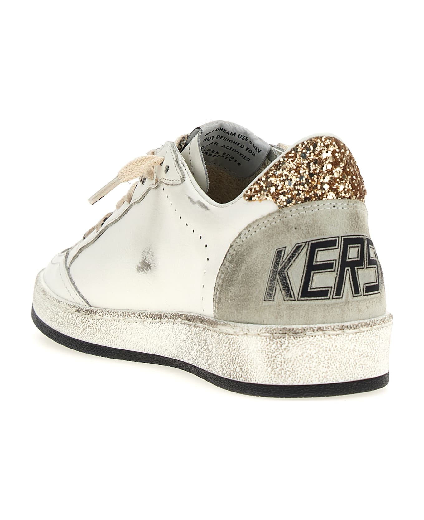 Golden Goose 'ball Star' Sneakers - Bianco