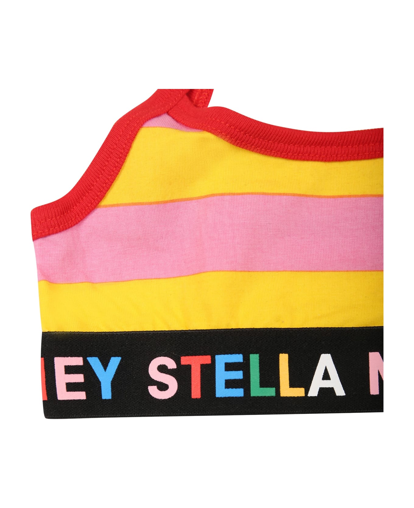 Stella McCartney Kids Multicolor Bra Set For Girlwith Logo - Multicolor