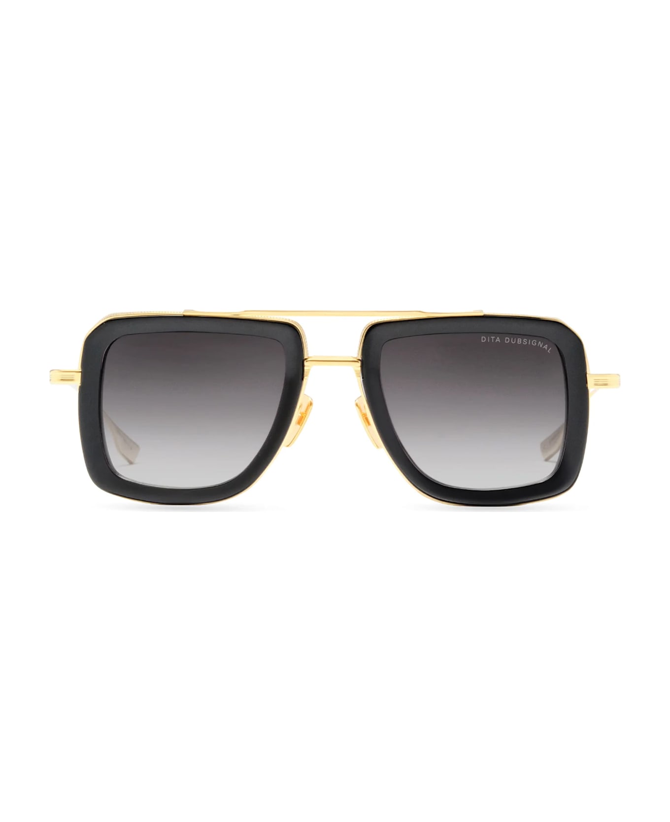Dita Dubsignal - Yellow Gold / Black Sunglasses - gold/black