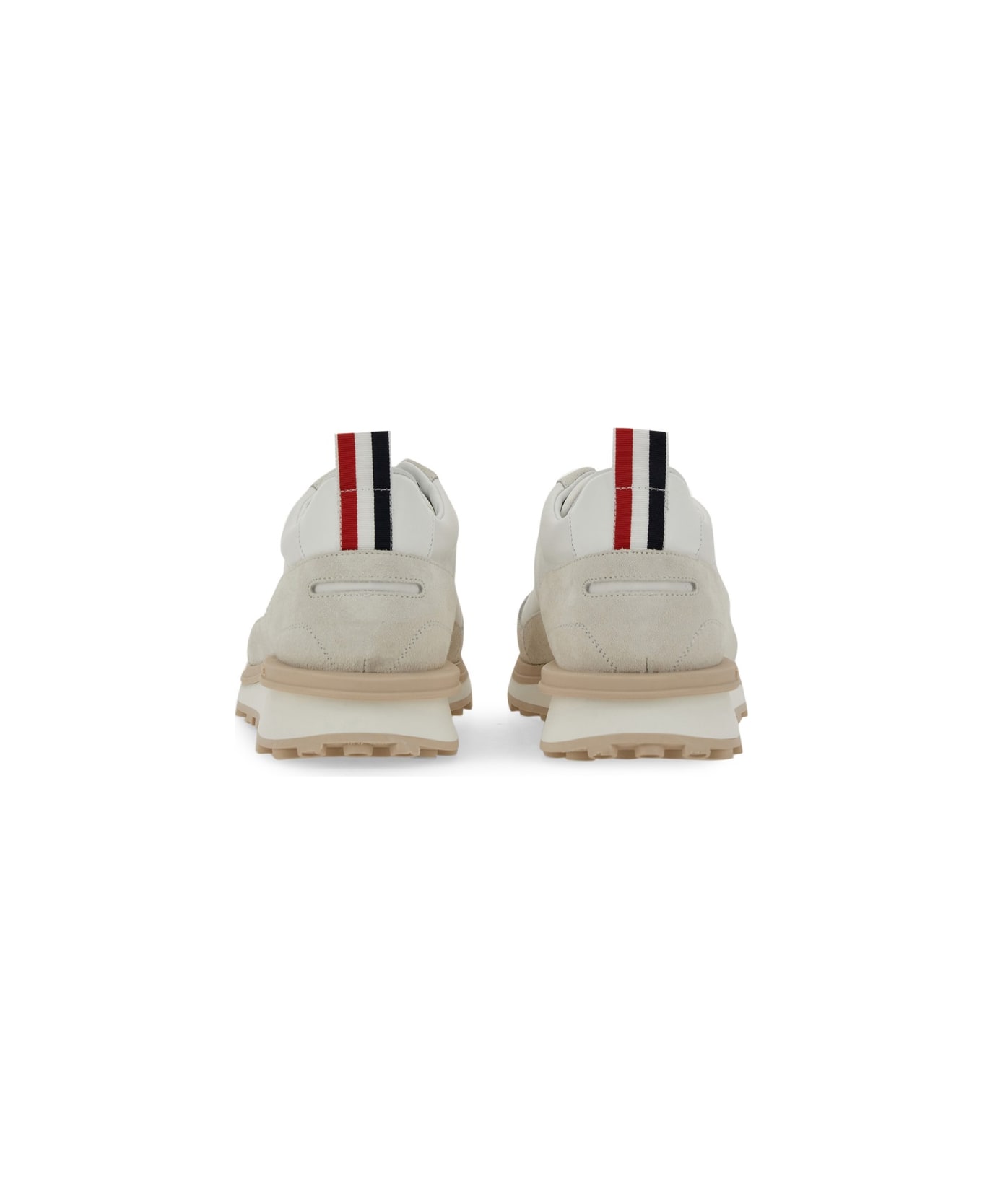 Thom Browne Sneaker Con Logo - WHITE