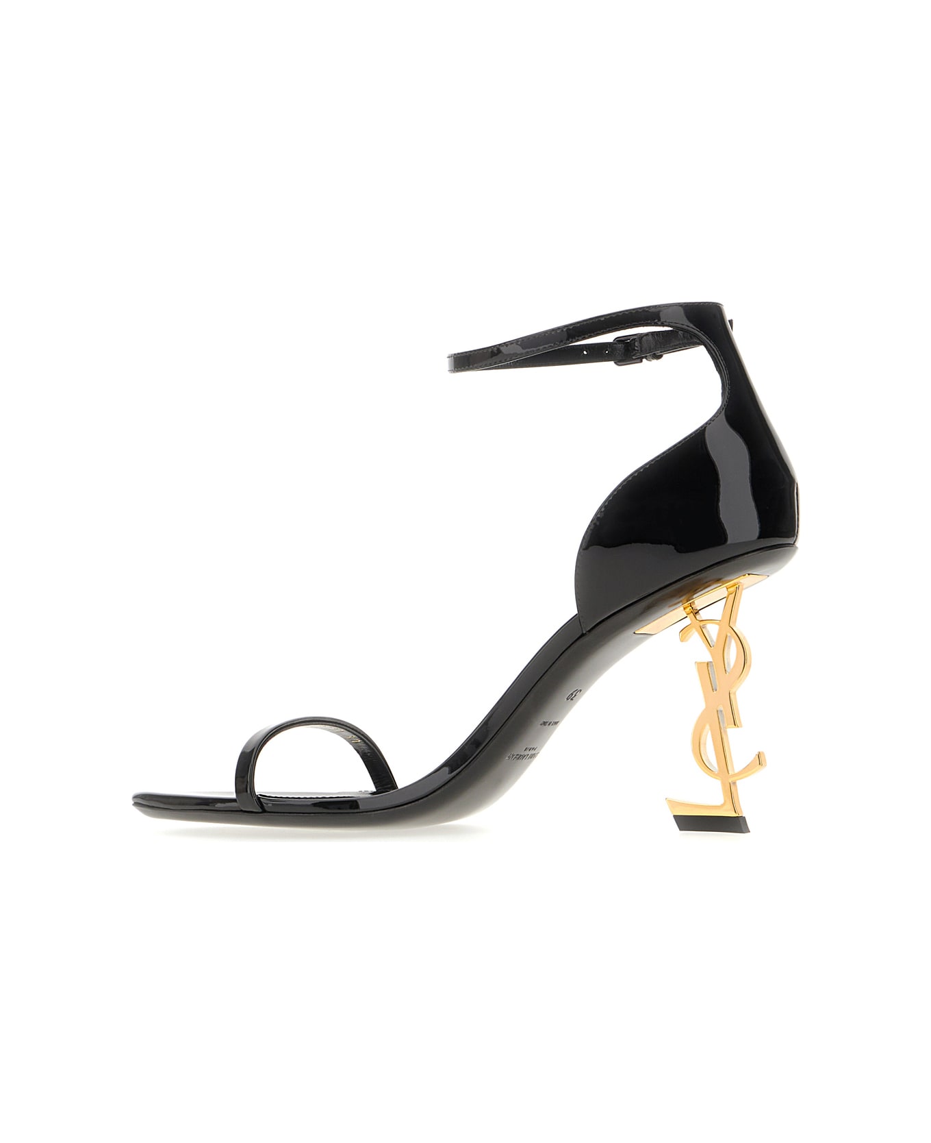 Saint Laurent Black Leather Opyum Pumps - 1000