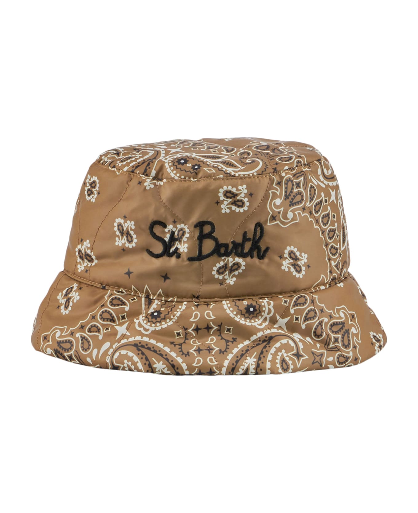 MC2 Saint Barth Woman Bucket Hat With Bandanna Print