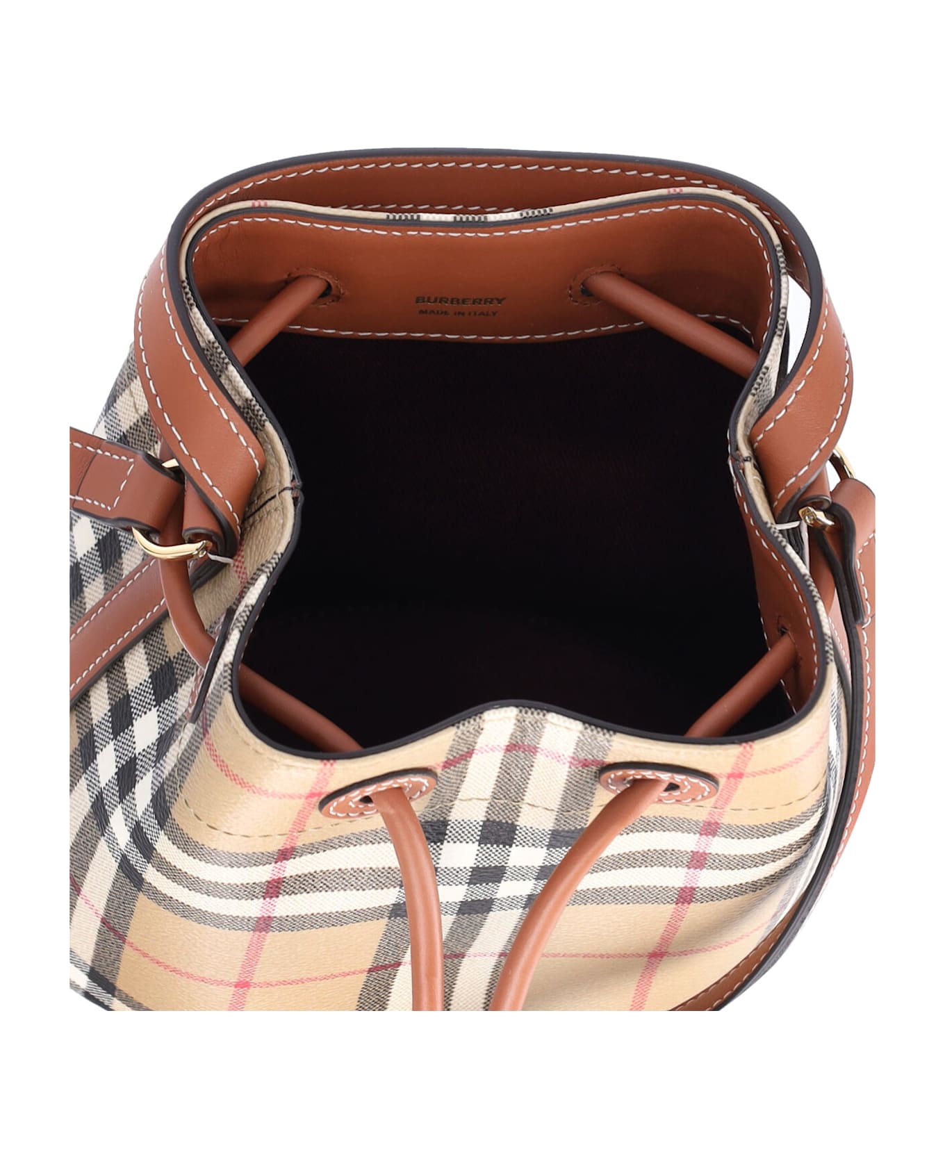 Burberry 
check
 Mini Bag - VNTGCHKBRIARBROWN