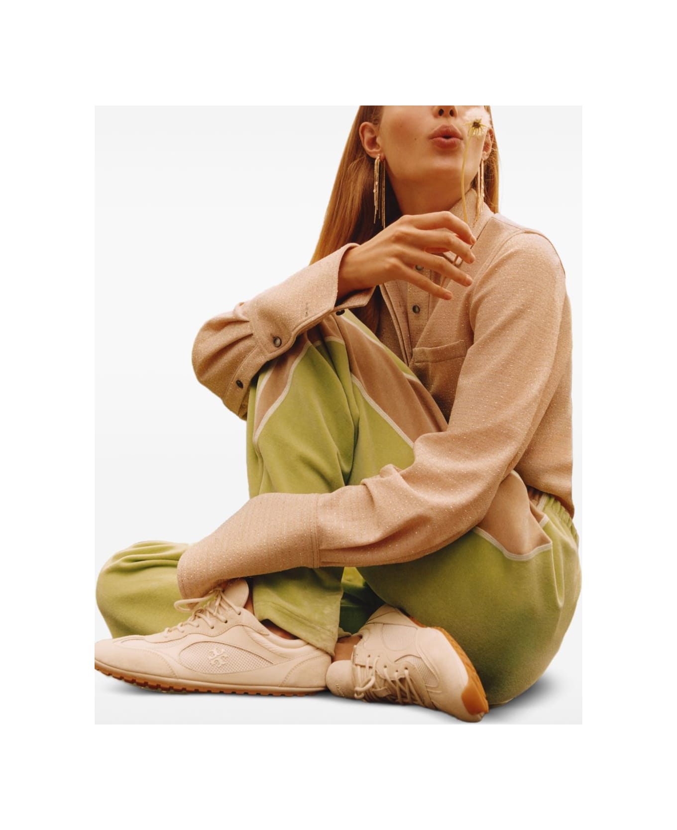 Tory Burch Field Sneakers - Beige