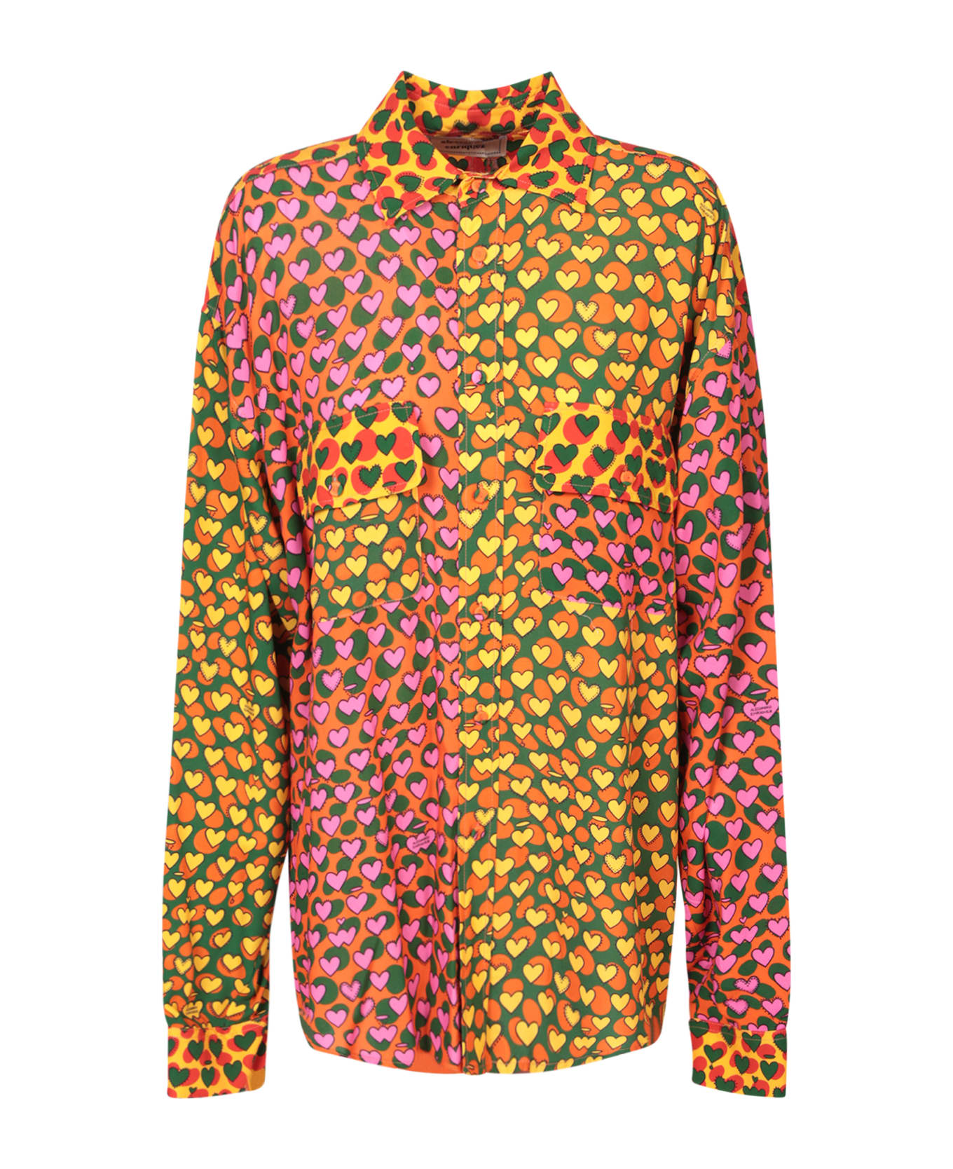 Alessandro Enriquez Heart Multicolor Shirt - Multi