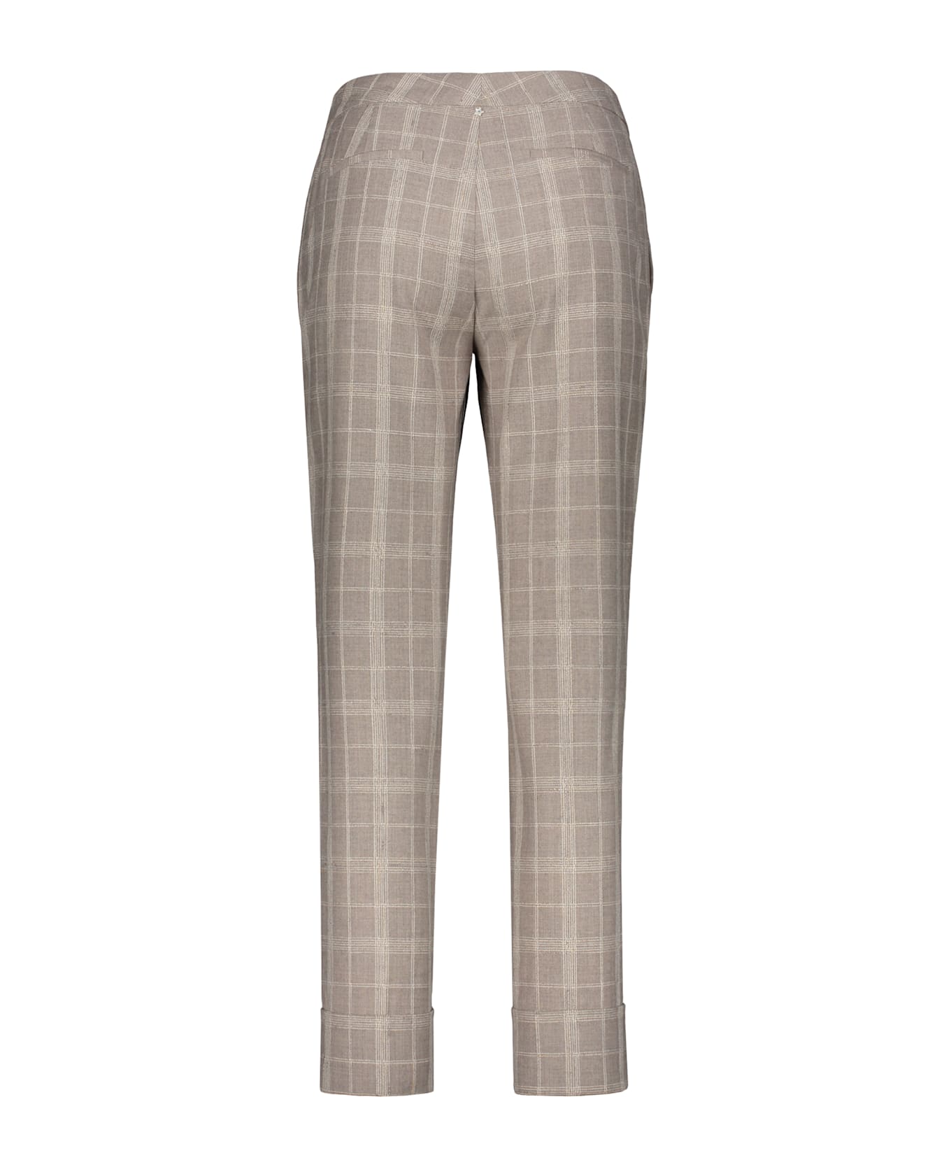 Lorena Antoniazzi Virgin Wool Blend Trousers - turtledove