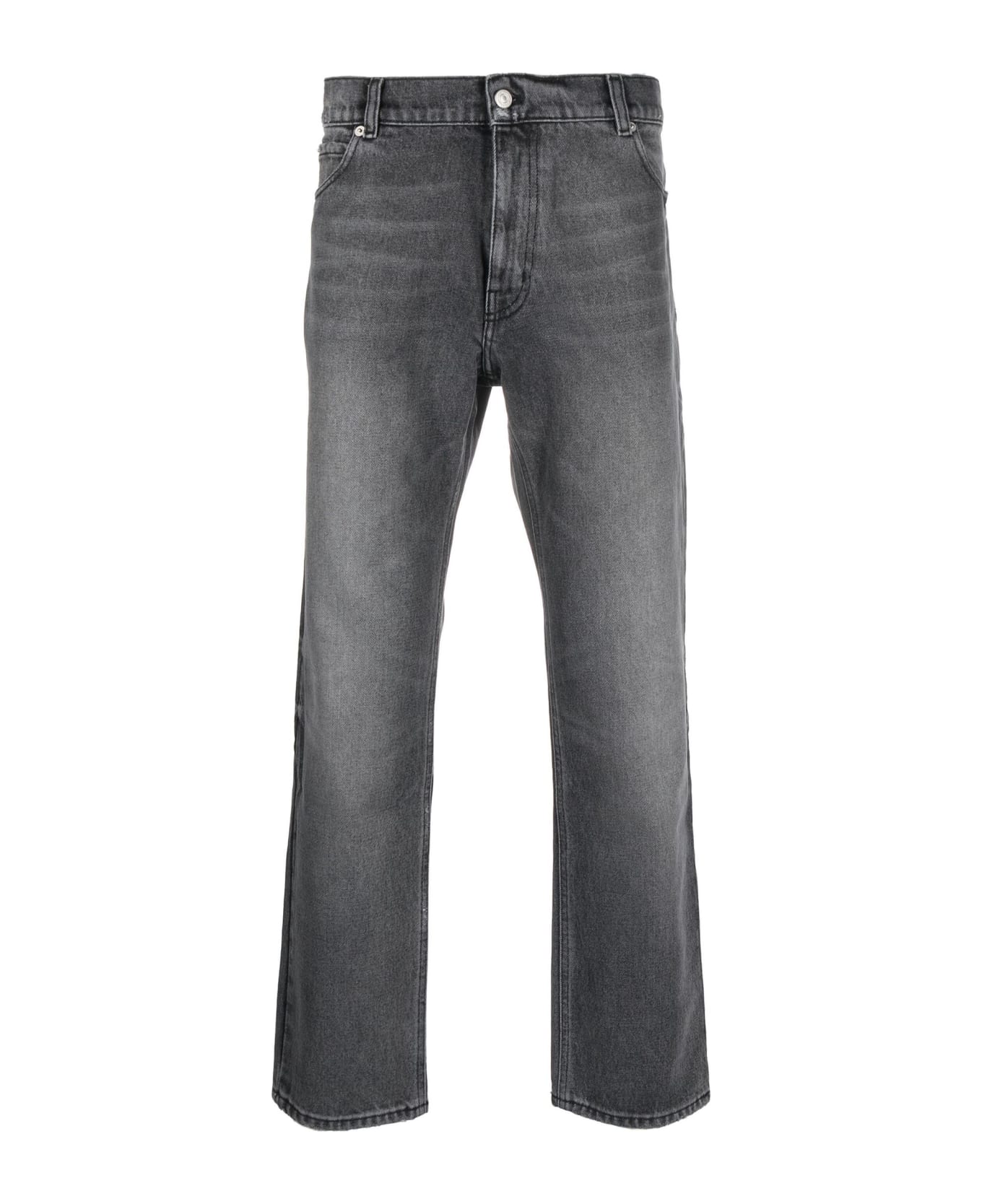 Courrèges Grey Cotton Jeans - Grigio