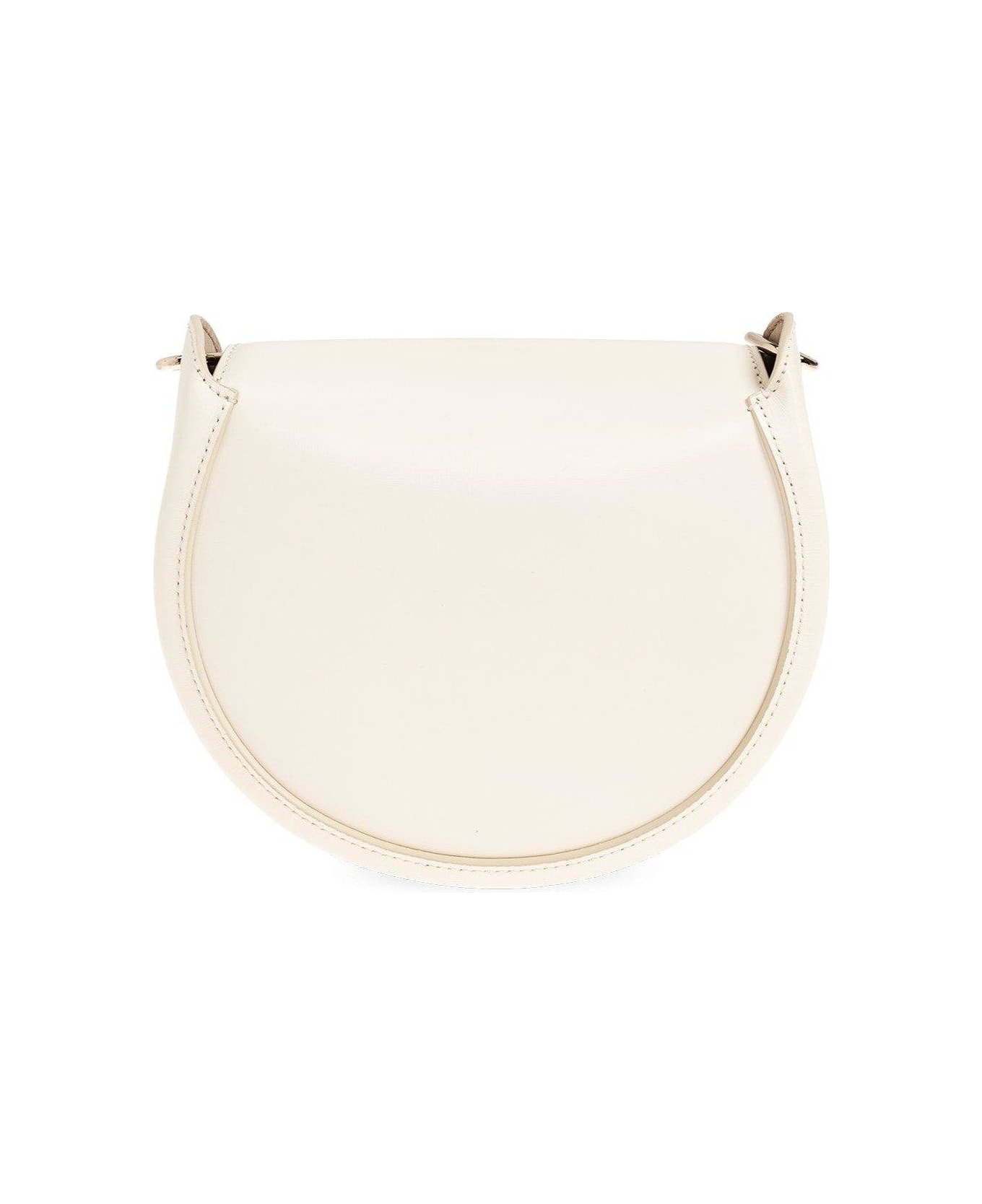 Chloé Arlene Logo Printed Crossbody Bag - BIANCO