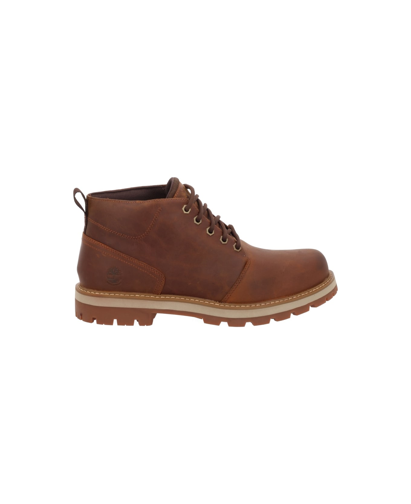 Timberland Waterproof "chukka" Boot - BROWN