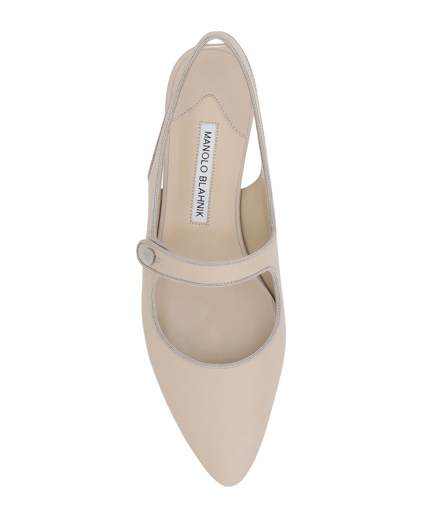 Manolo Blahnik Campariflatsli Ballerinas