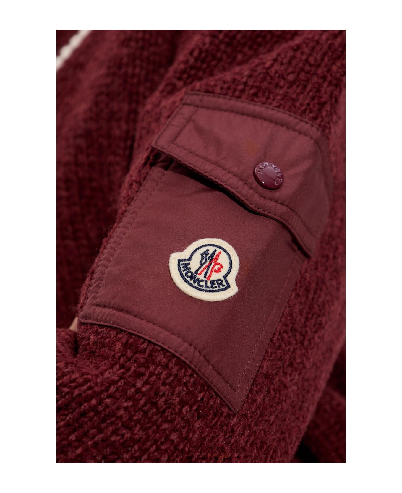 Moncler Wool Sweater - RED