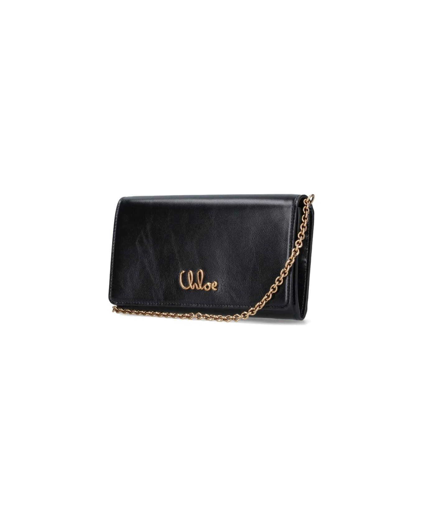 Chloé 'iconic' Wallet - Black  