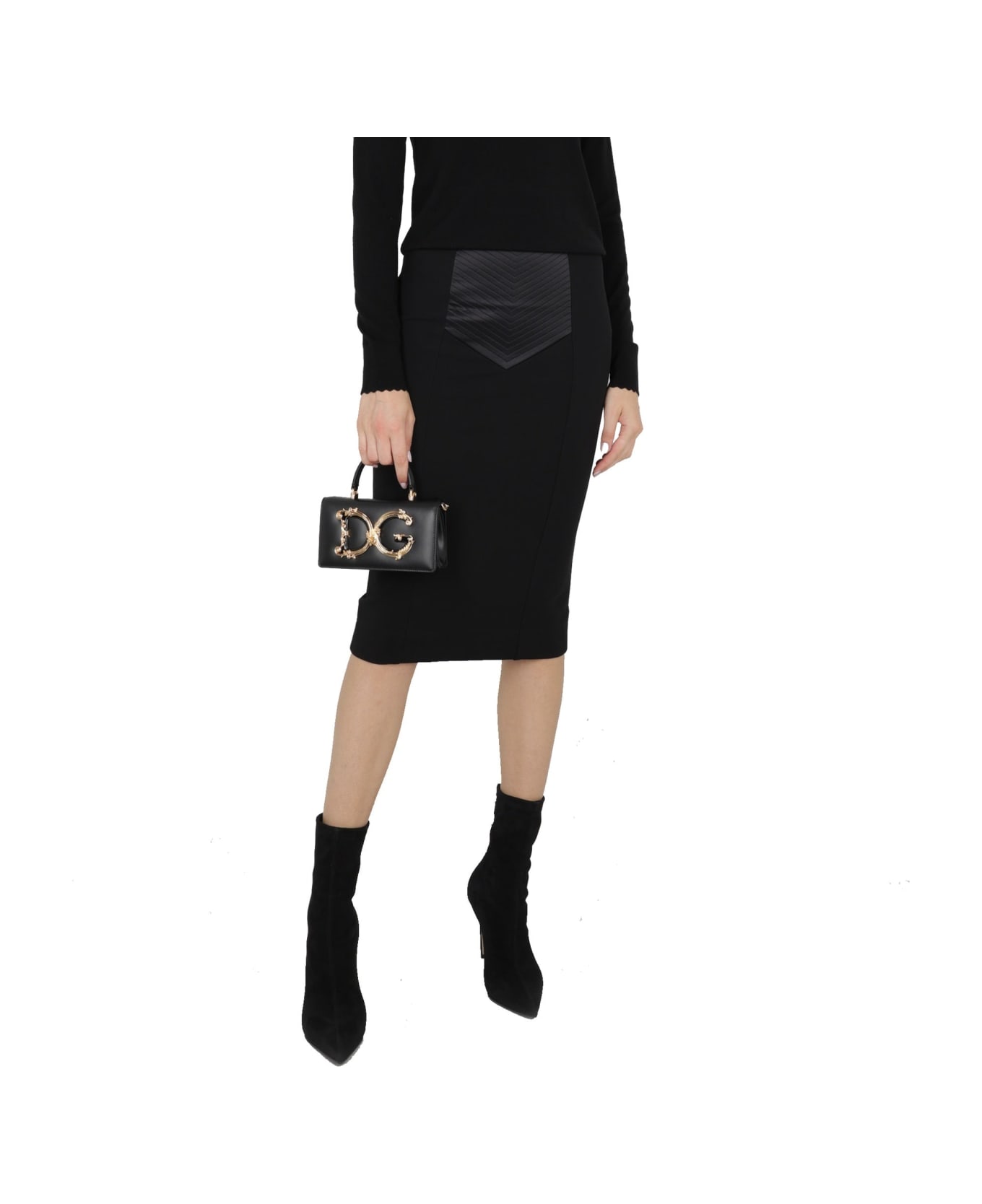 Dolce & Gabbana Pencil Skirt - Black