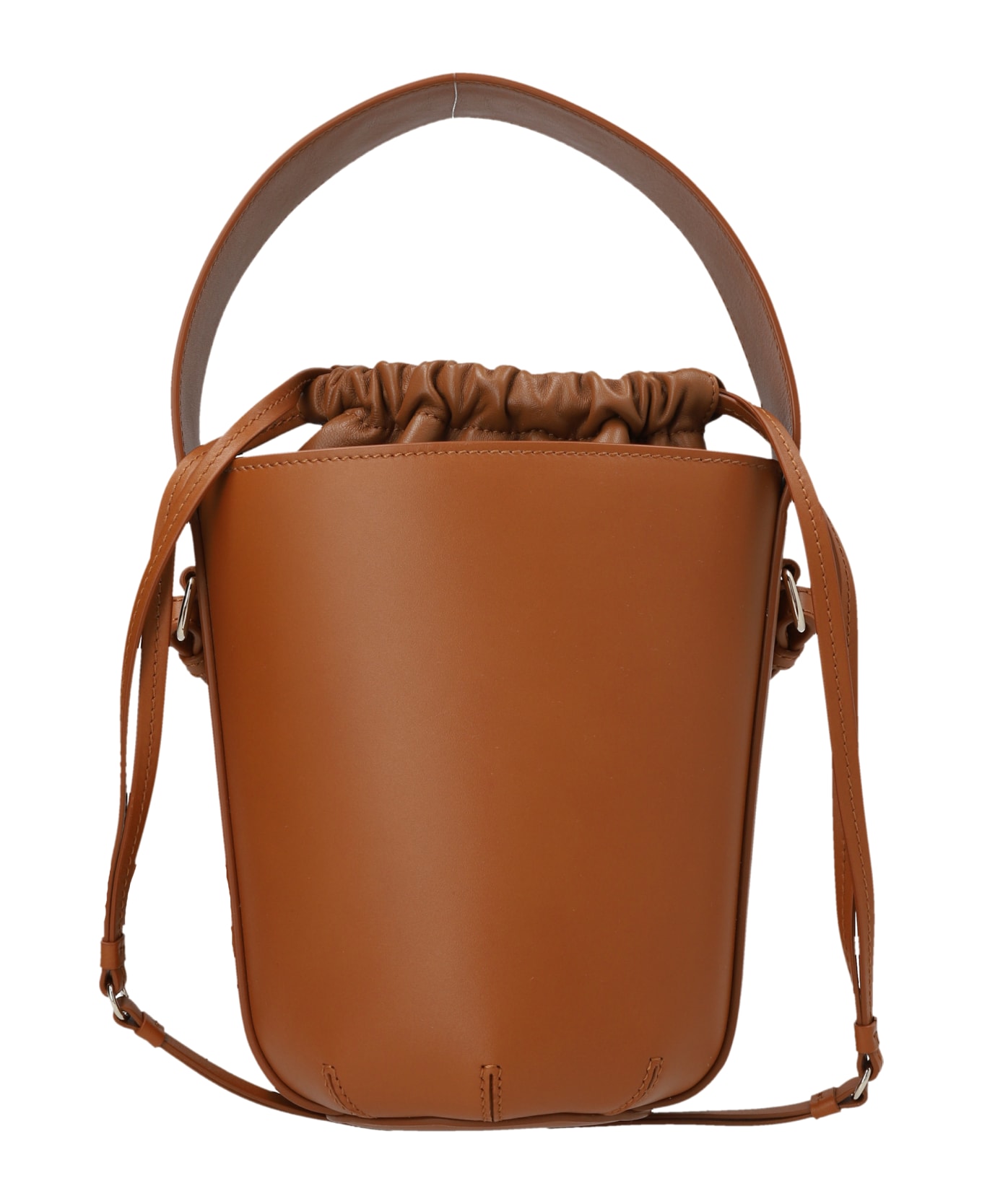 Chloé Leather Bucket Bag - Brown トートバッグ