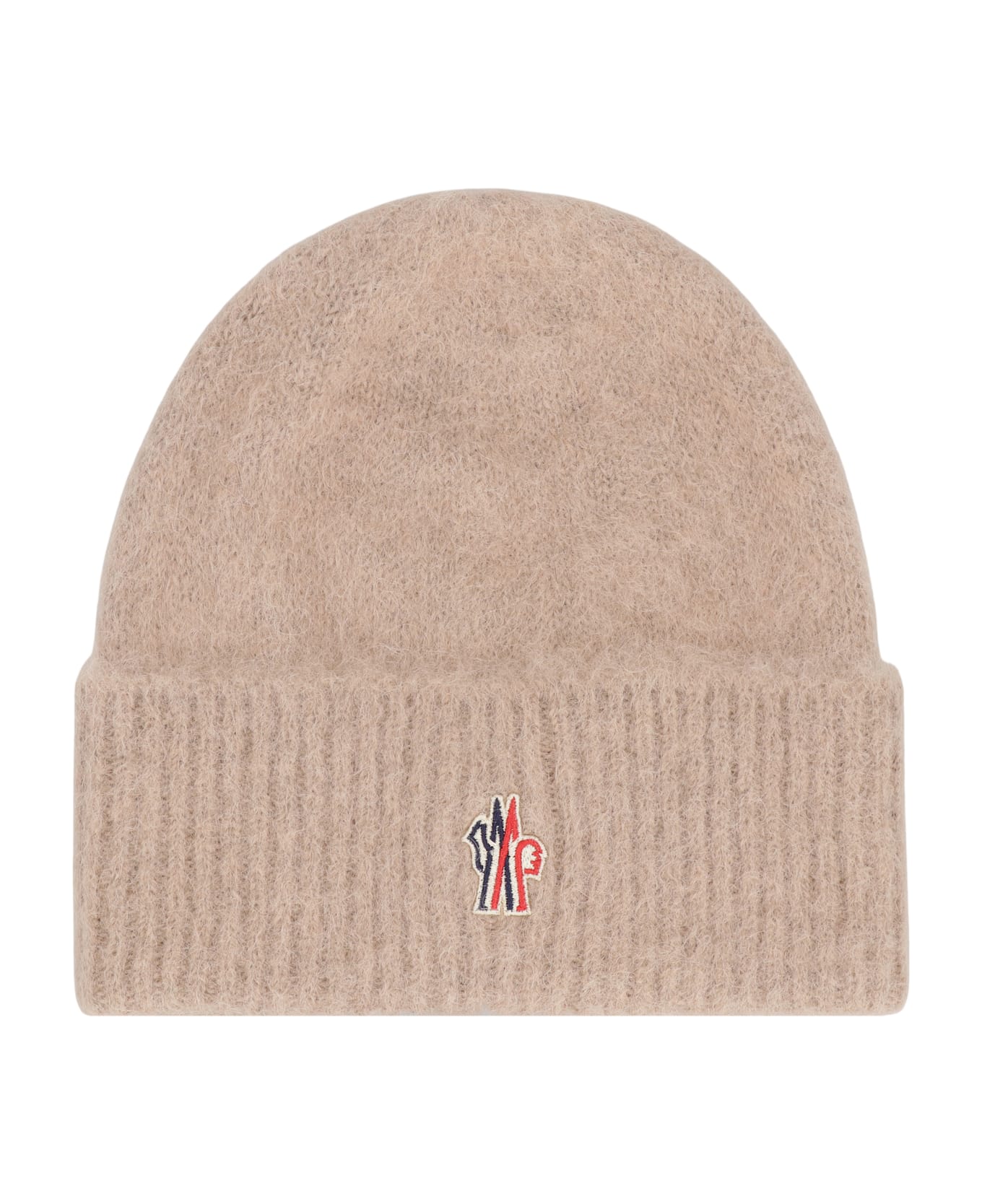 Moncler Grenoble Hat Made Of Wool And Alpaca - Beige