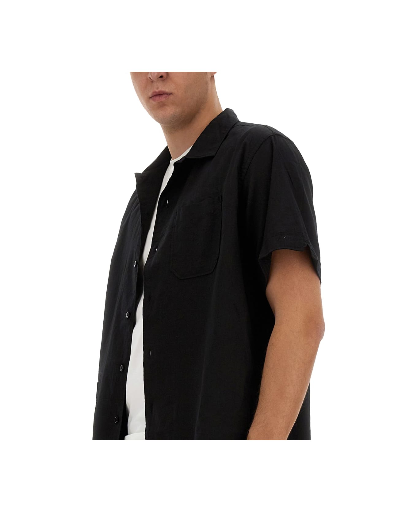 Engineered Garments Cotton Shirt - BLACK