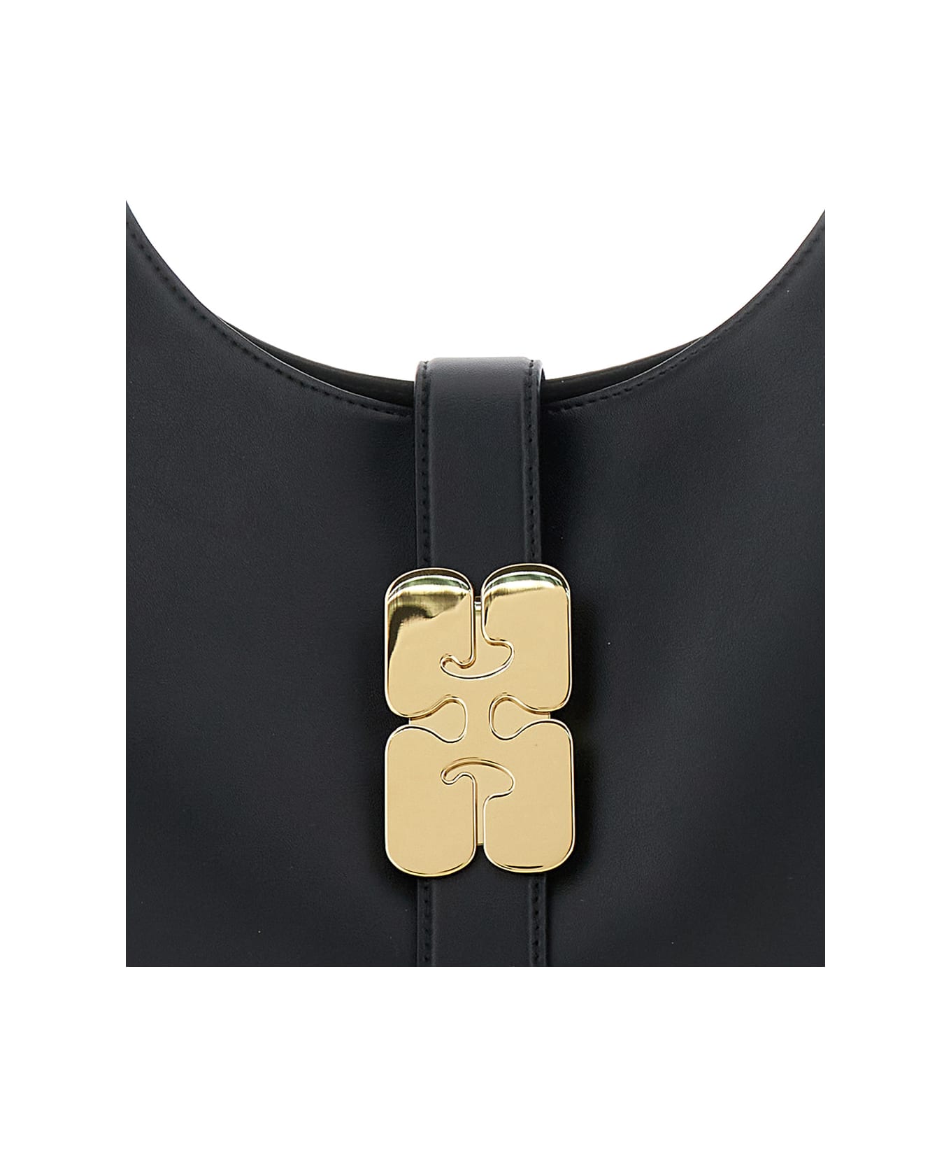 Ganni Small Kat Shoulder Bag - Black