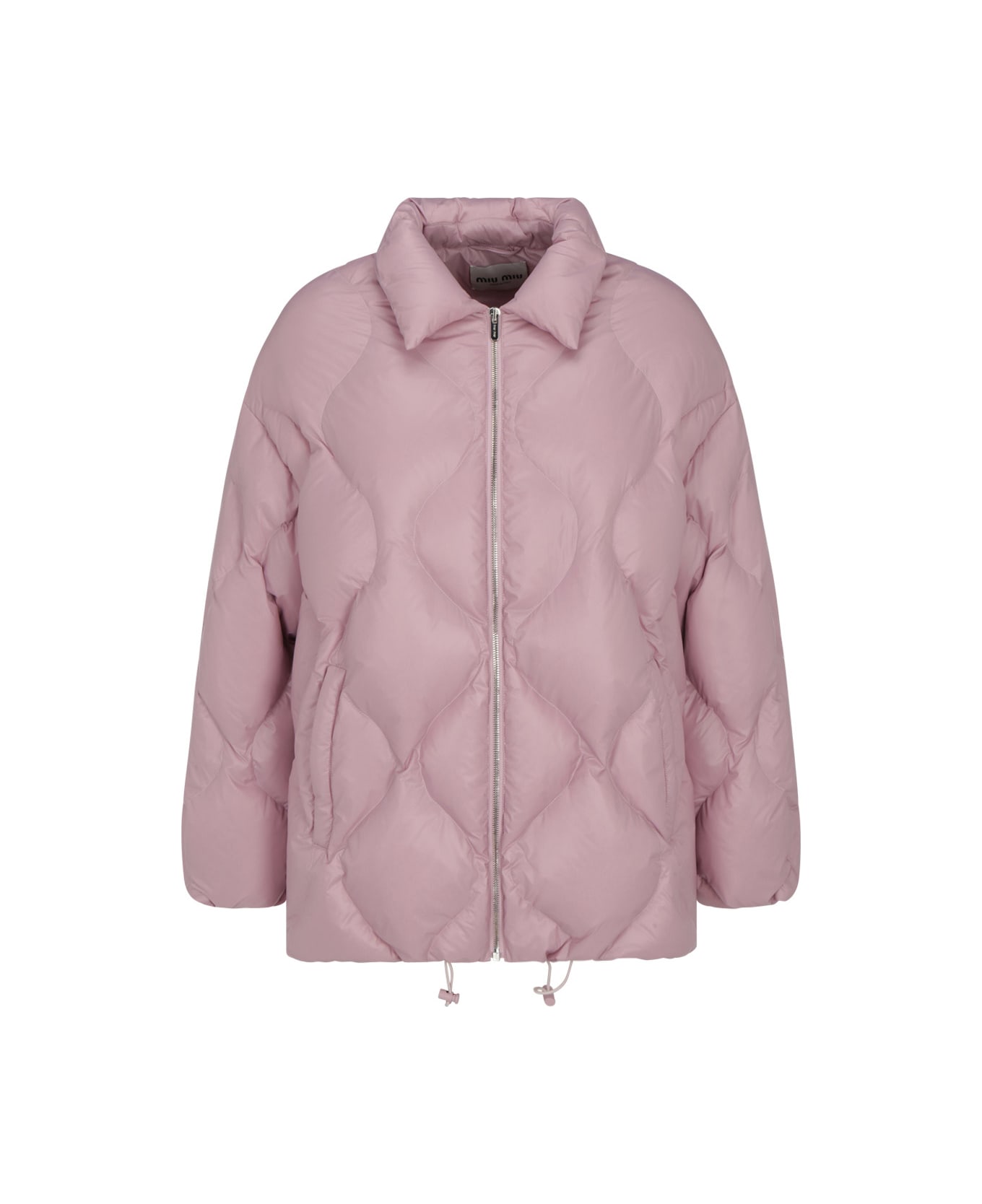 Miu Miu Puffer Jacket - Alabastro