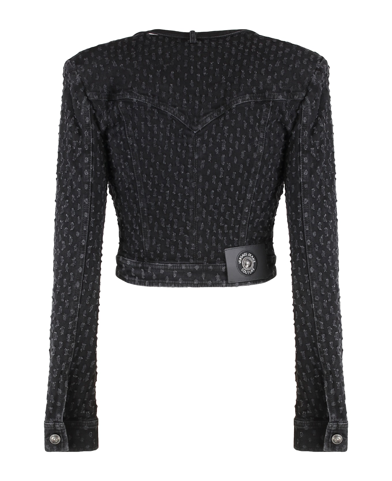 Versace Jeans Couture Denim Jacket - black