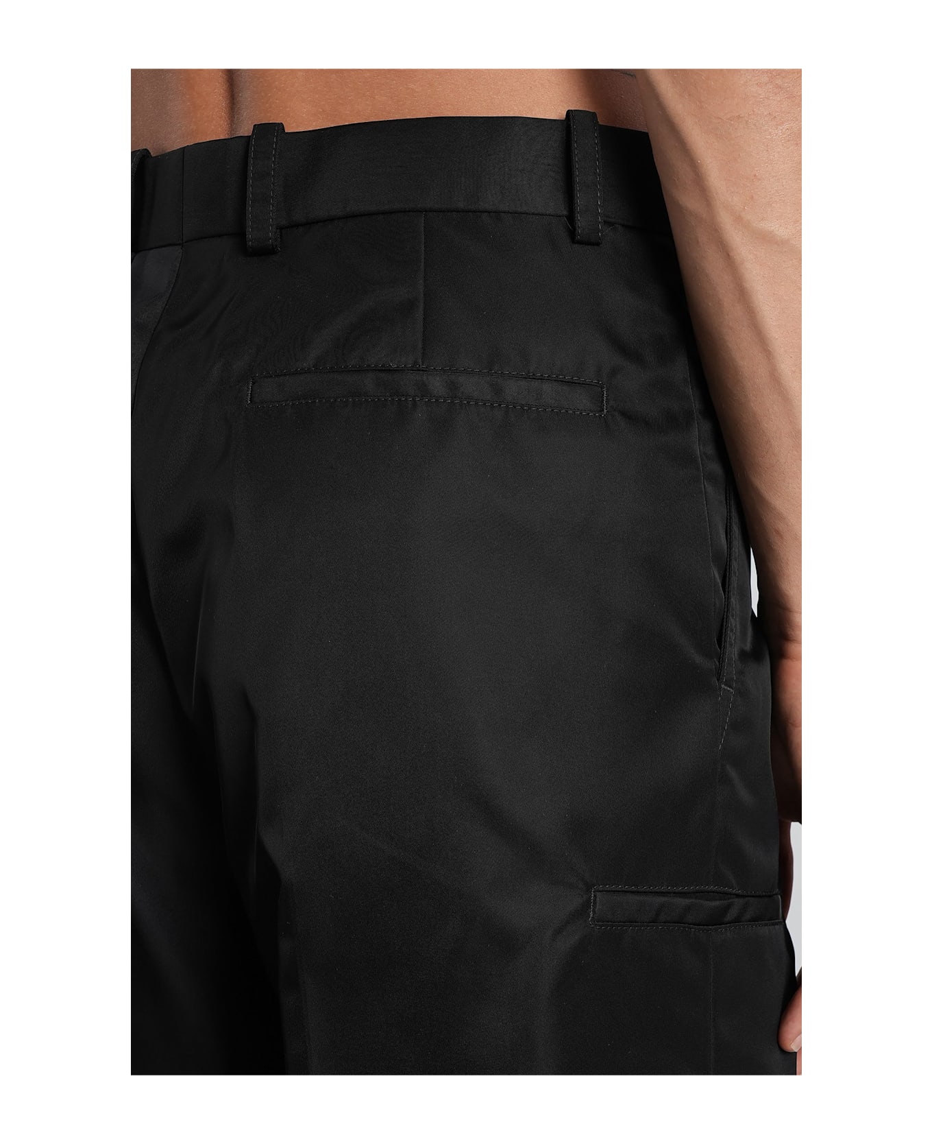 Jil Sander Pants In Black Polyamide - black