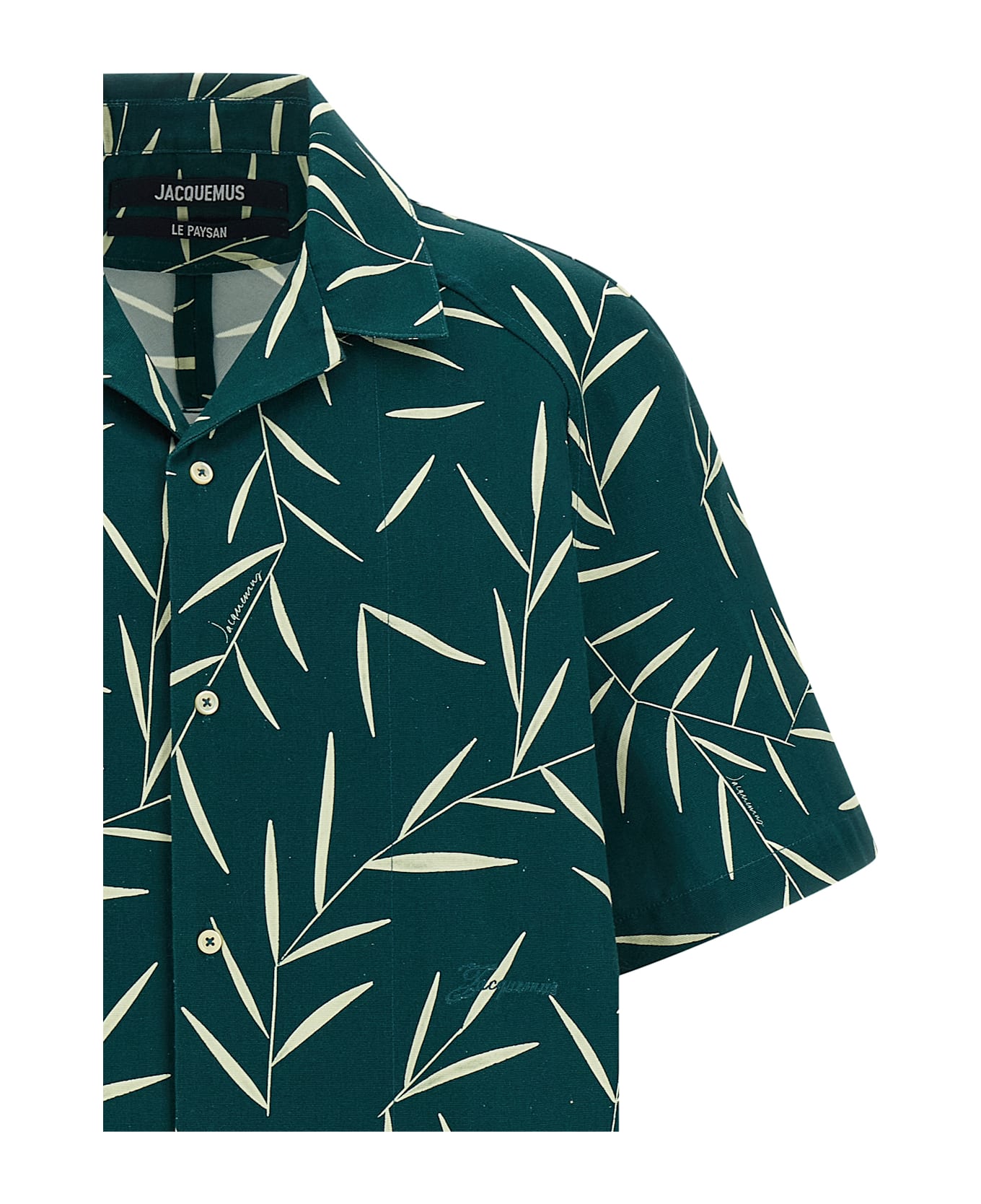 Jacquemus 
 La Chemise Fonccio
 Shirt - Green