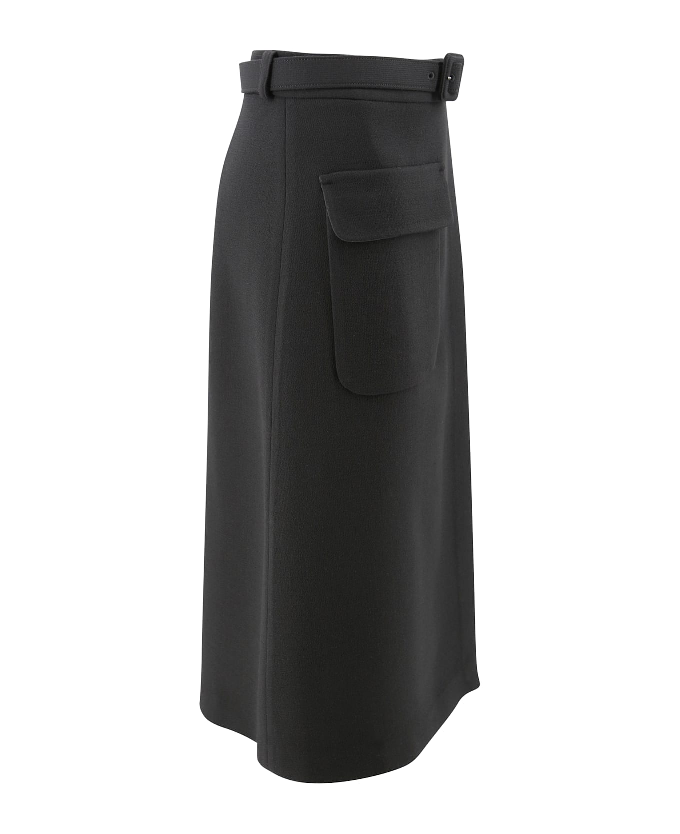 Parosh Midi Skirt - Black