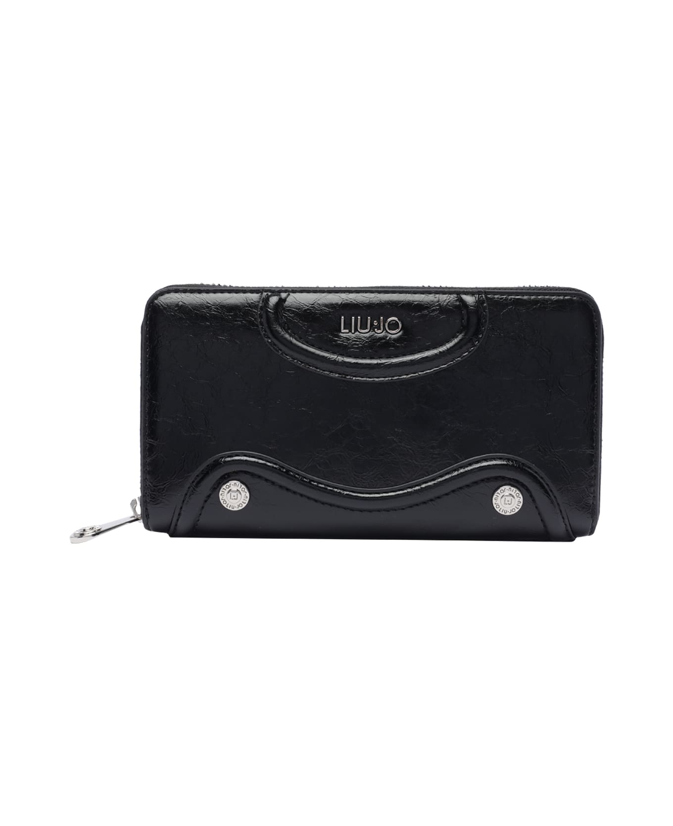 Liu-Jo Logo Wallet - Black 財布