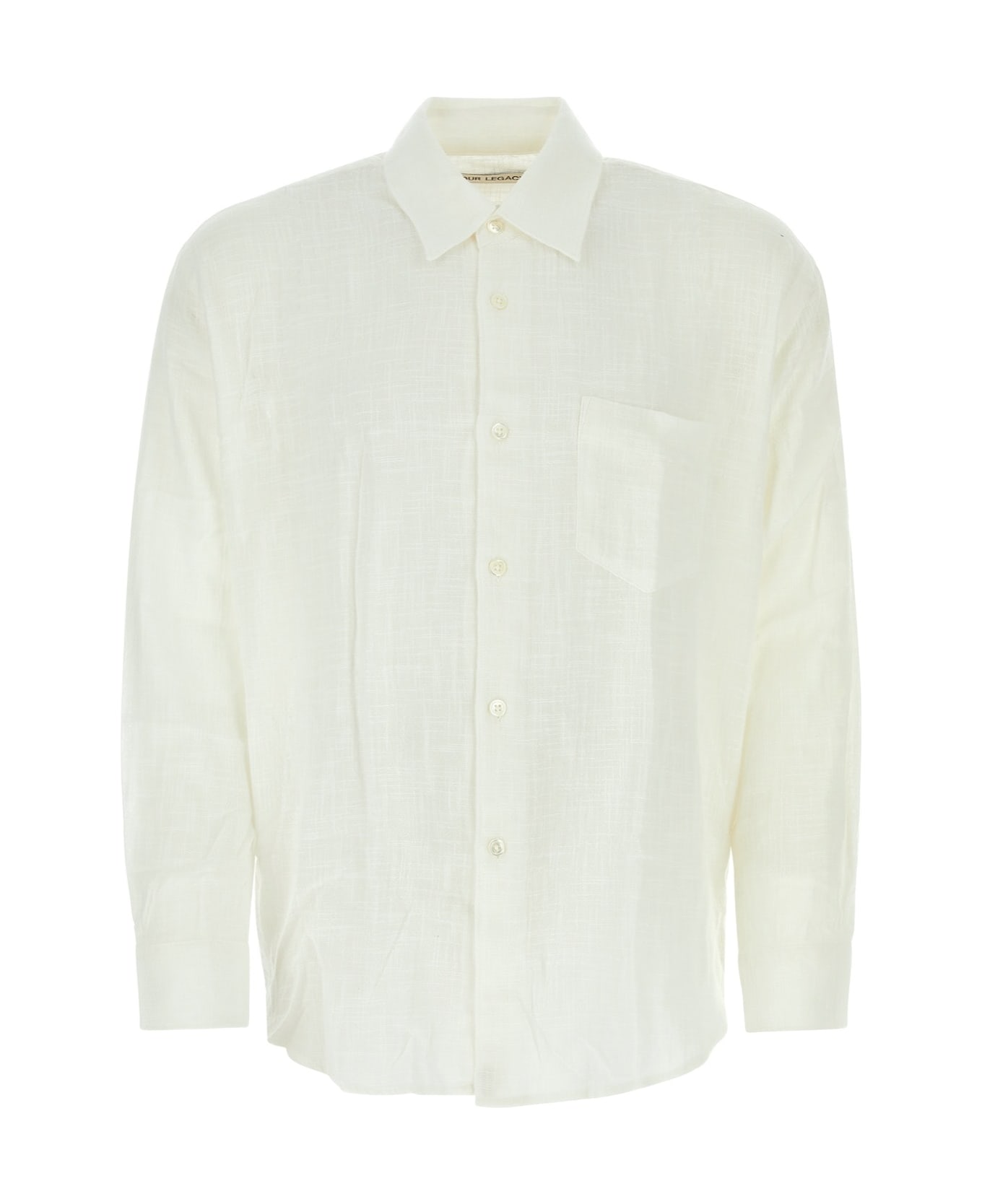 Our Legacy White Cotton Coco See-through Shirt - OFFWHITEAIRCOTTON