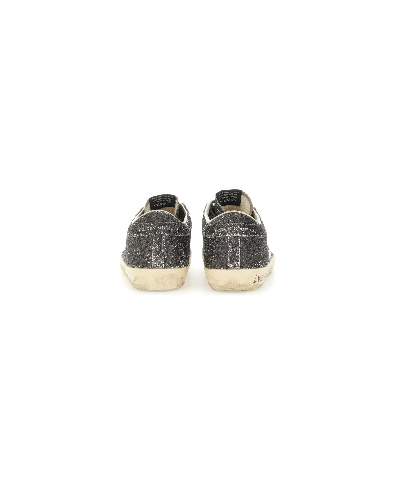 Golden Goose "super-star" Sneaker - SILVER