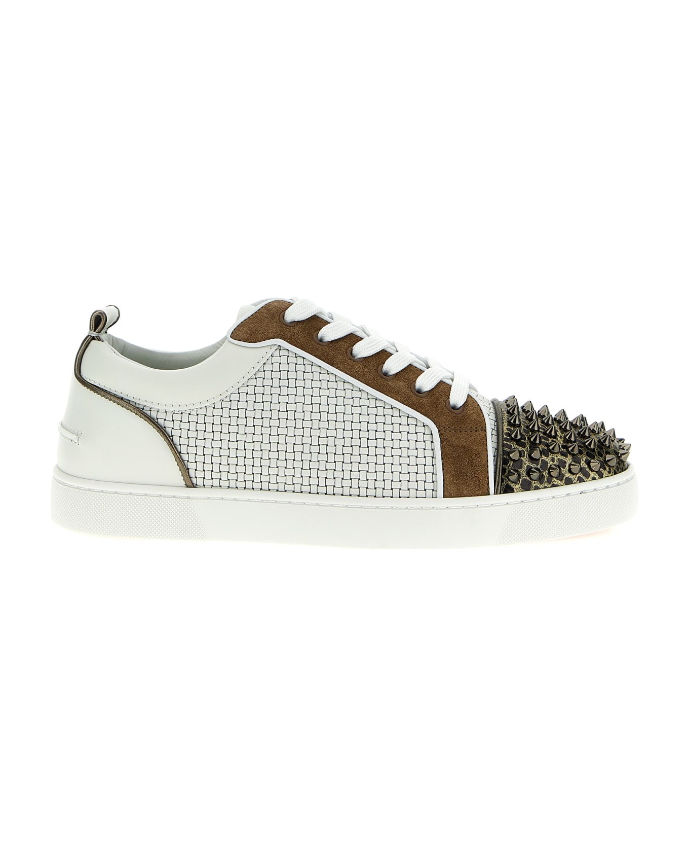 Christian Louboutin 'louis Junior Spikes' Sneakers - Multicolor
