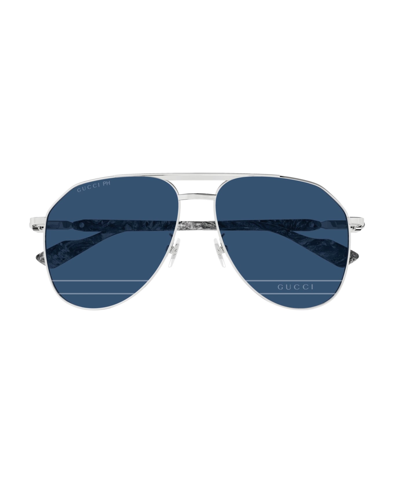 Gucci Eyewear Sunglasses - Silver/Azzurro