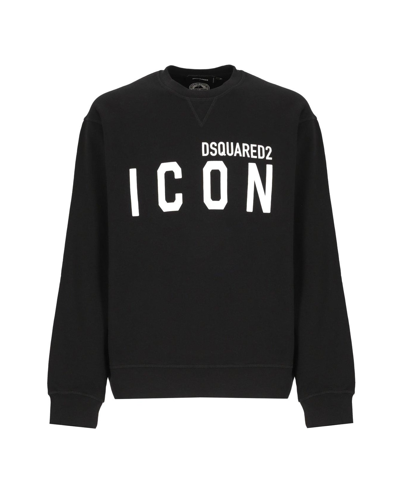 Dsquared2 Logo Printed Hoodie - Black