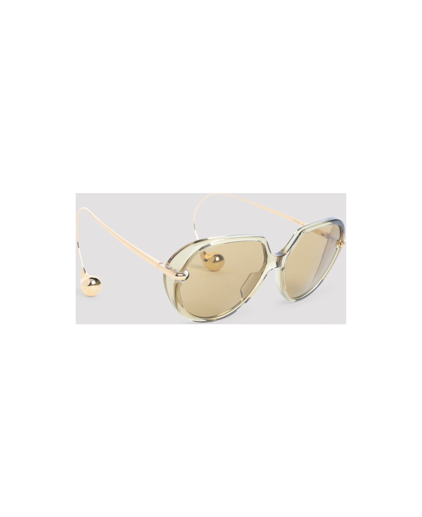 Bottega Veneta Bv1436s Sunglasses - Yellow Gold Brown